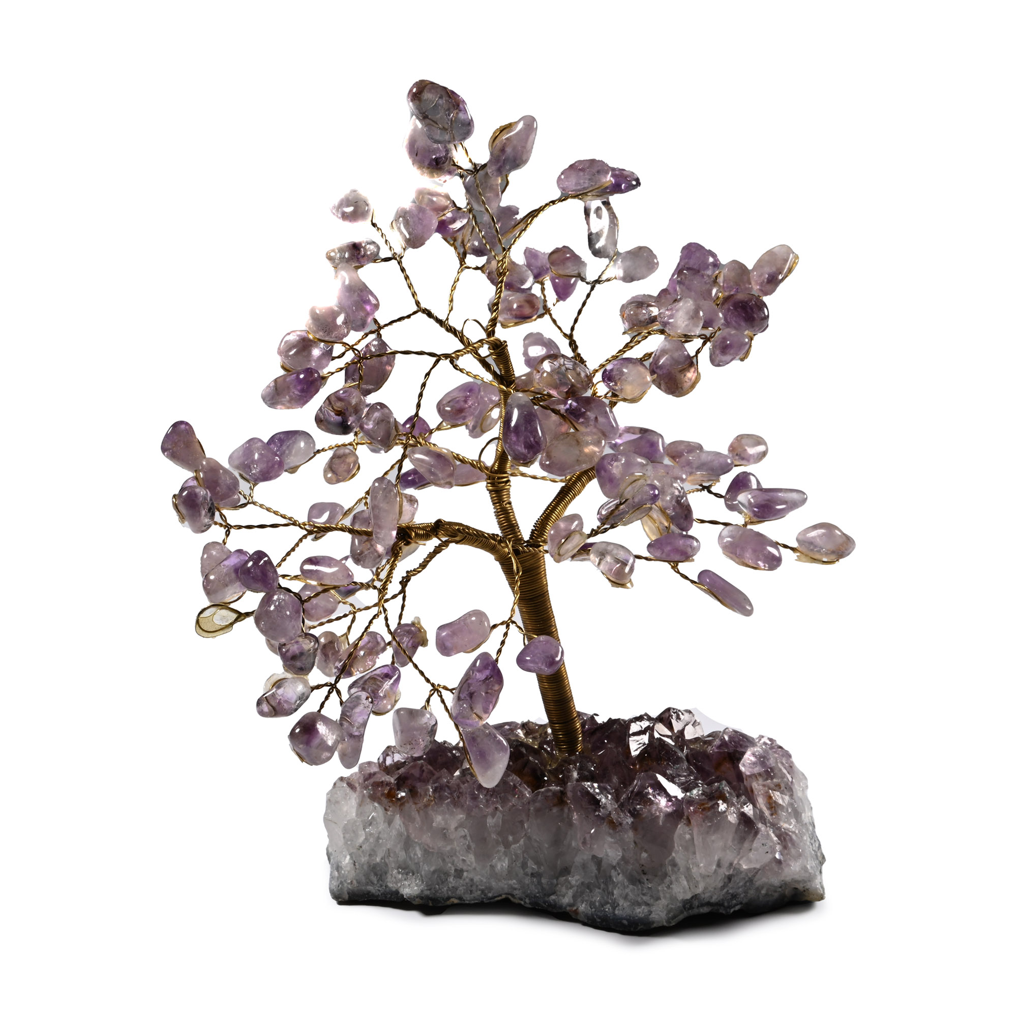 Purple Amethyst Crystal Tree