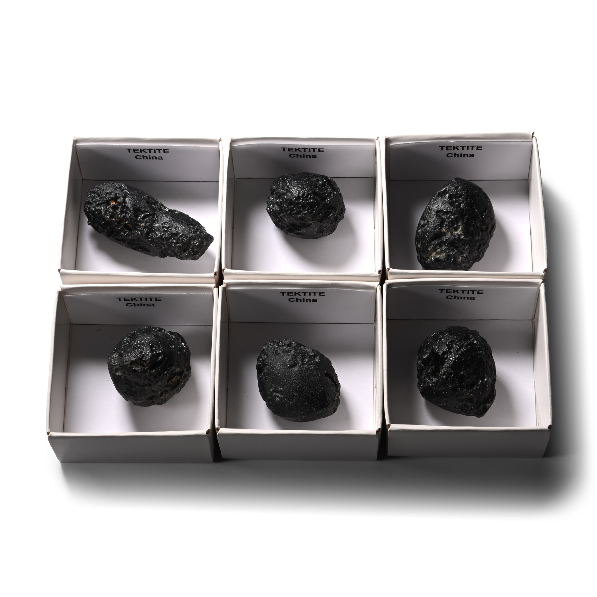 Meteorite Crater Tektite Specimen Collection [6]