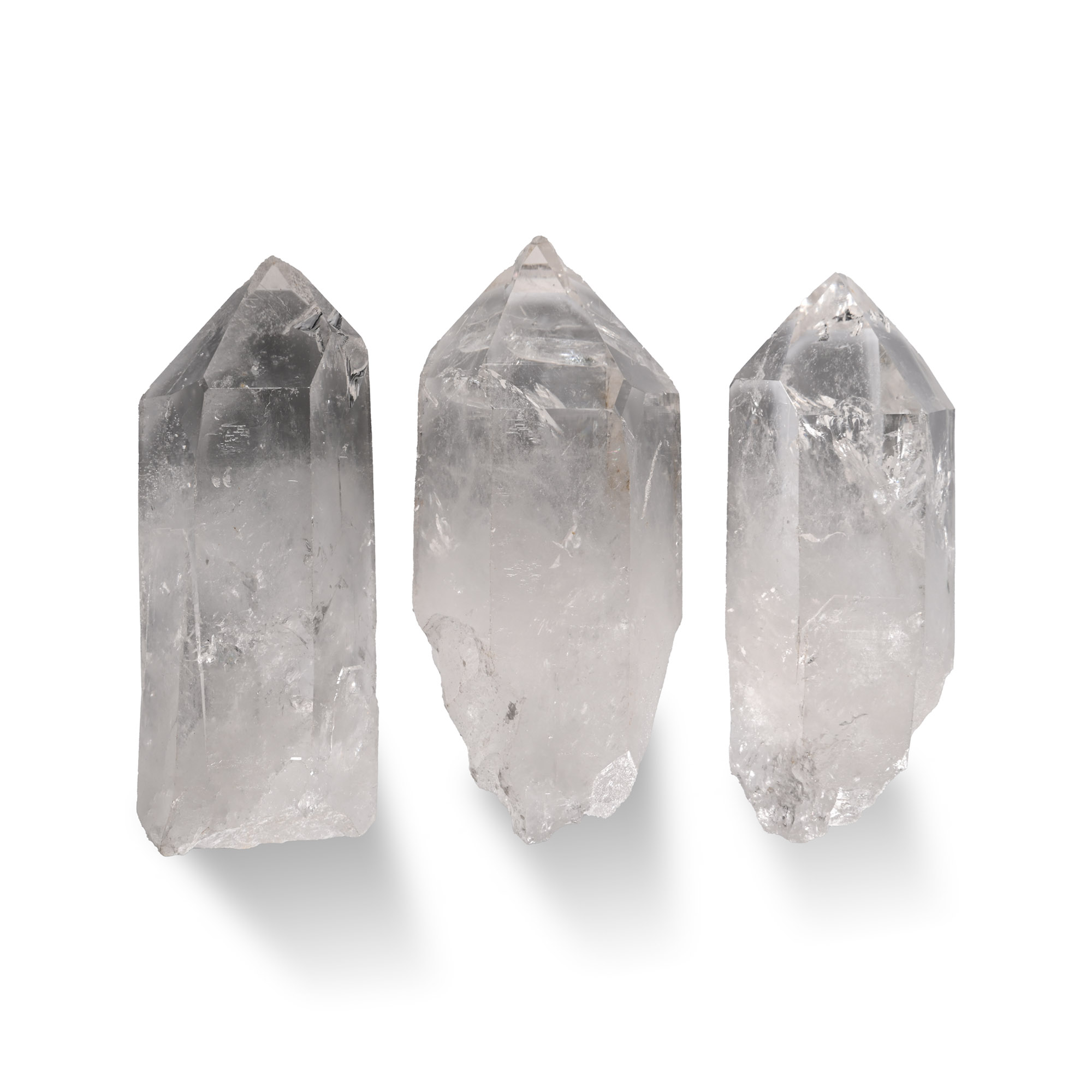 Massive Quartz Rock Crystal Point Collection [3]