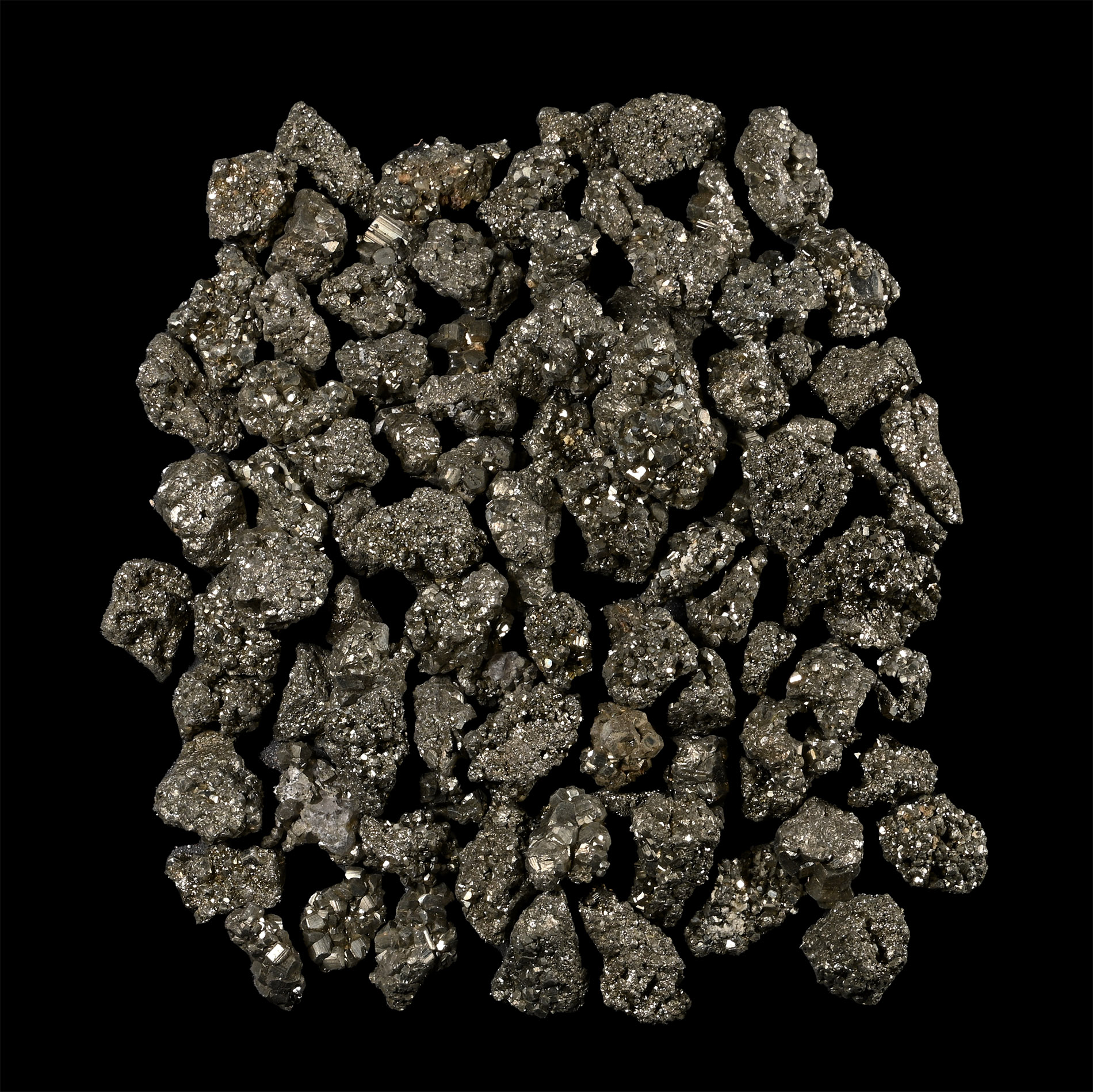 Pyrite Crystal Mineral Group [100]