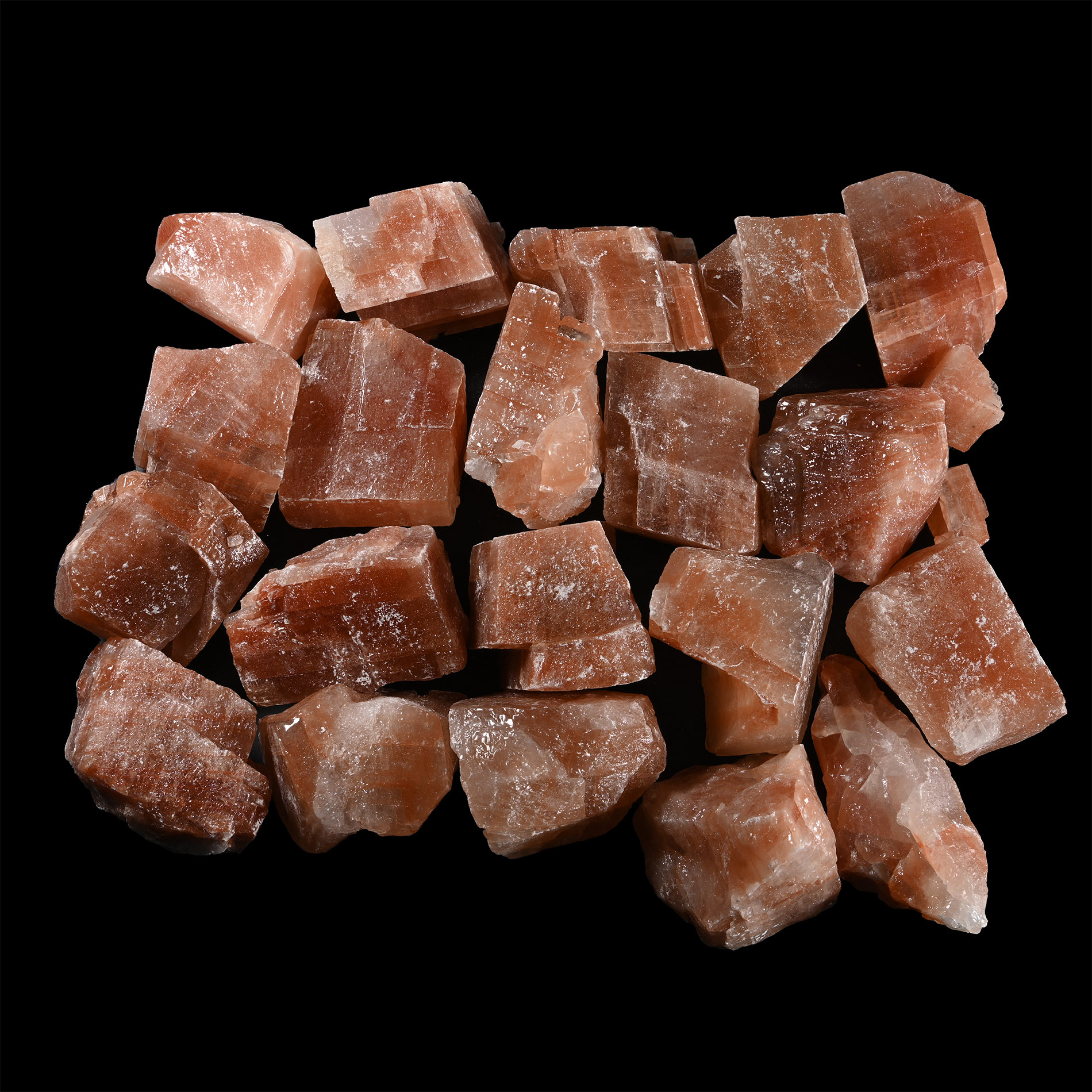 Large Brown Calcite Mineral Specimen Group [20]