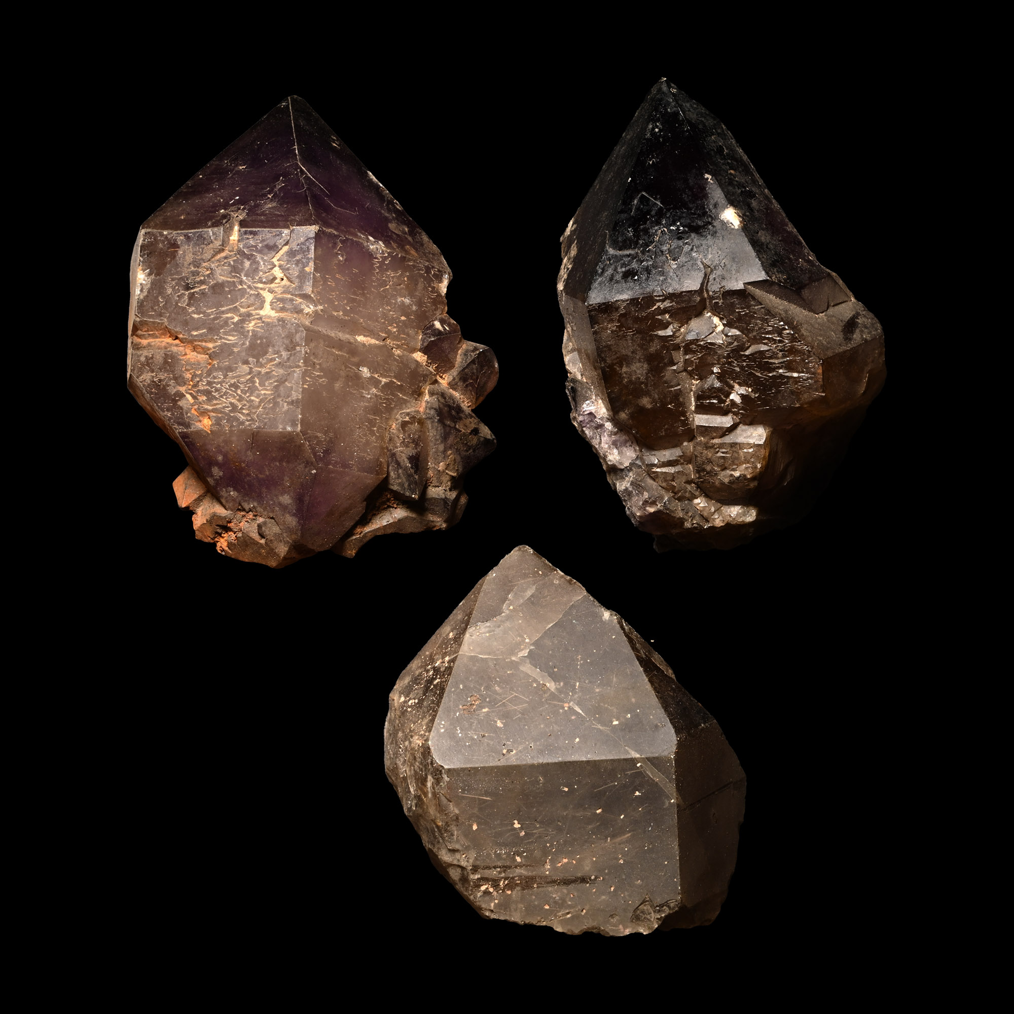 Massive Amethyst Crystal Point Group [3]