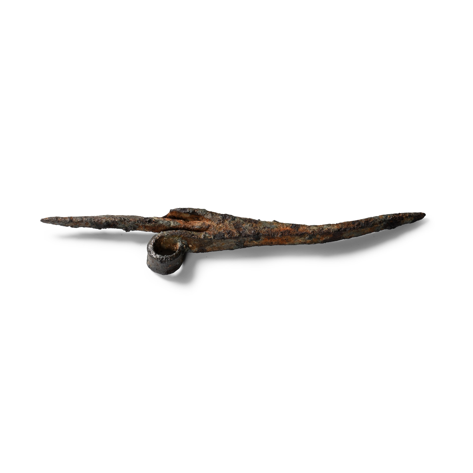 Medieval Iron 'Thames' Pricket Candlestick