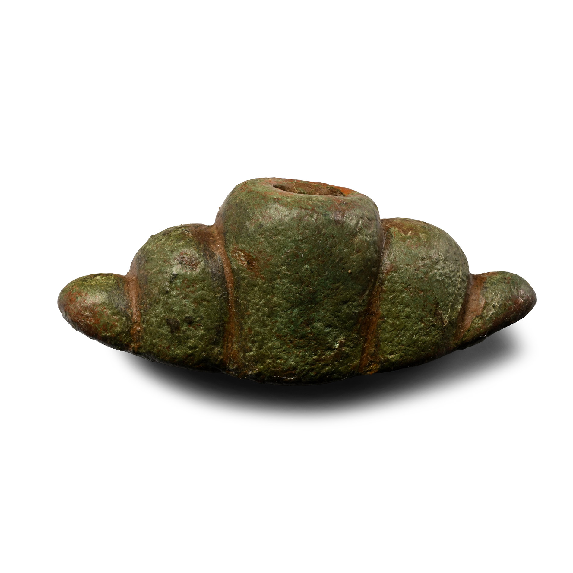 Anglo-Scandinavian Viking Bronze Five-Lobed Sword Pommel