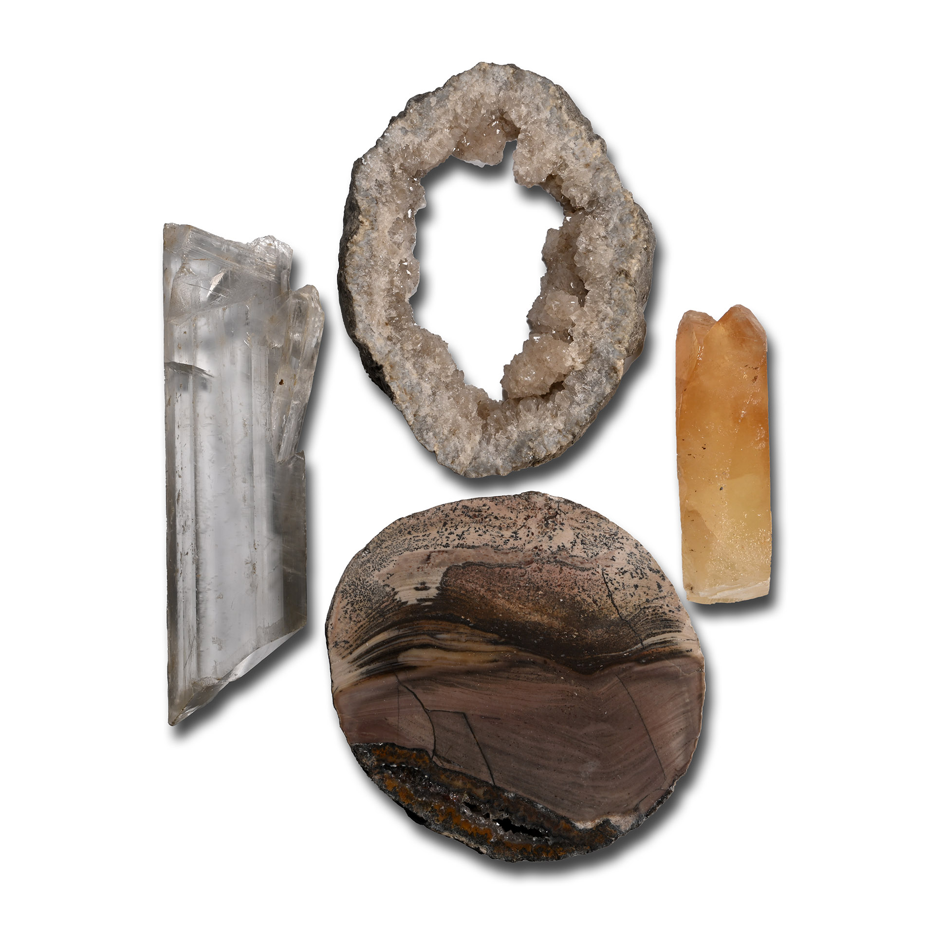 Mixed Large Mineral and Crystal Specimen Group [4]