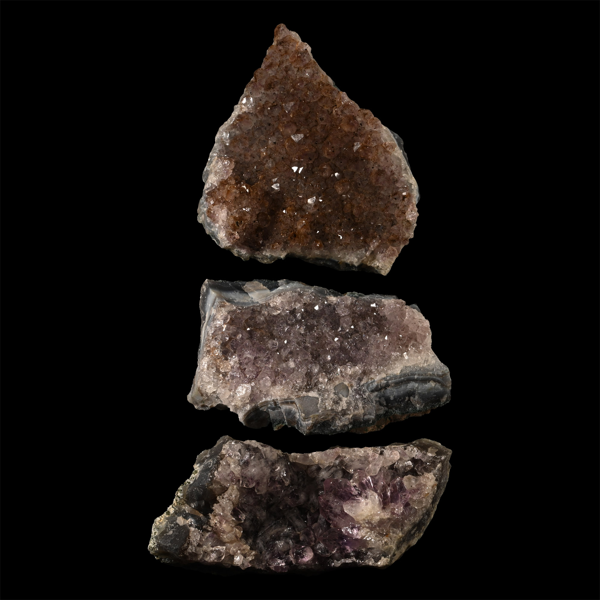 Amethyst Crystal Display Specimen Collection [3]