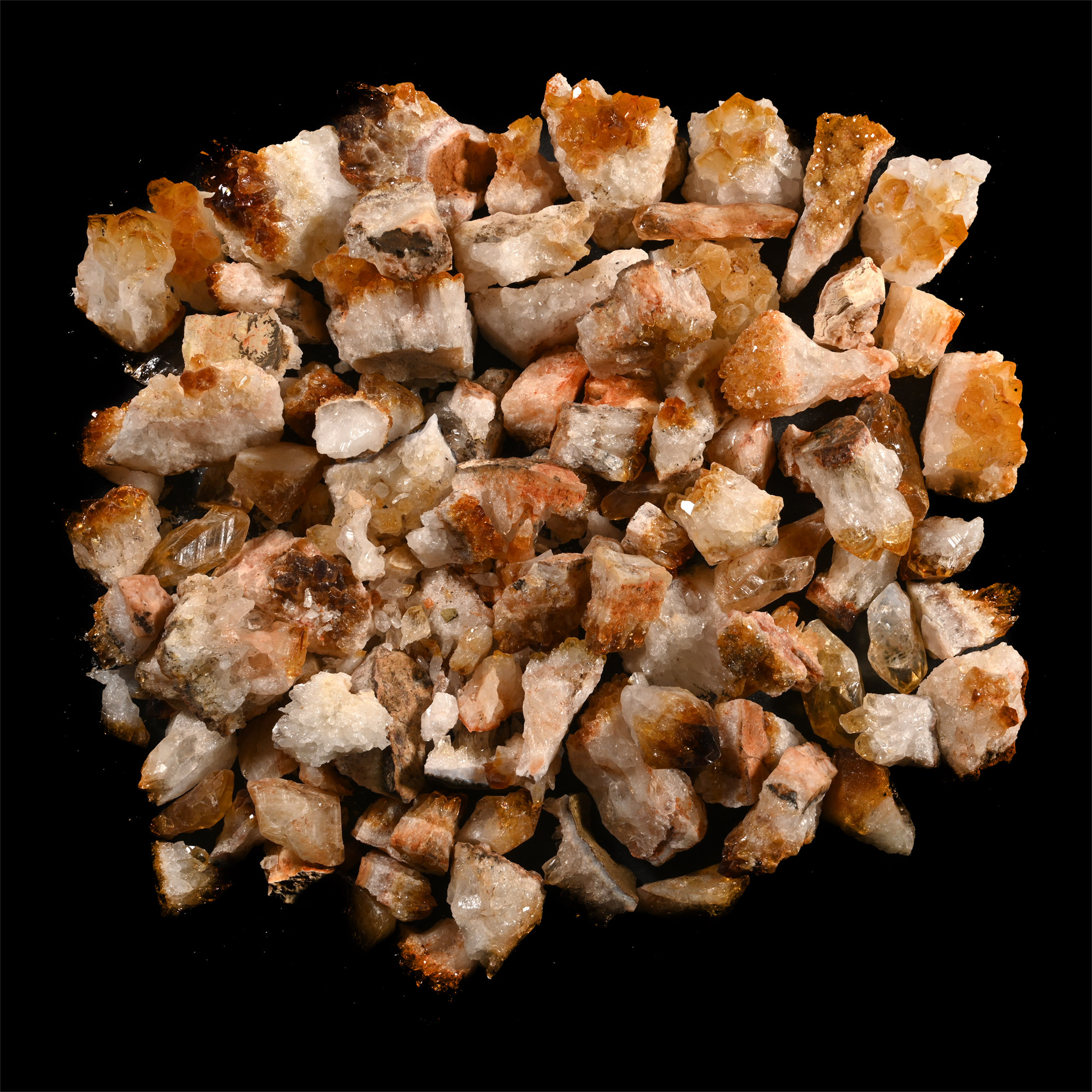 Quartz Crystal Geode Piece Group [100]