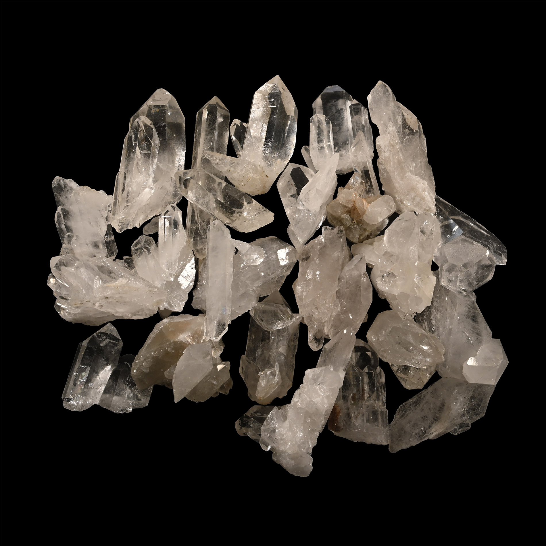 Rock Crystal Quartz Display Specimen Collection [20]