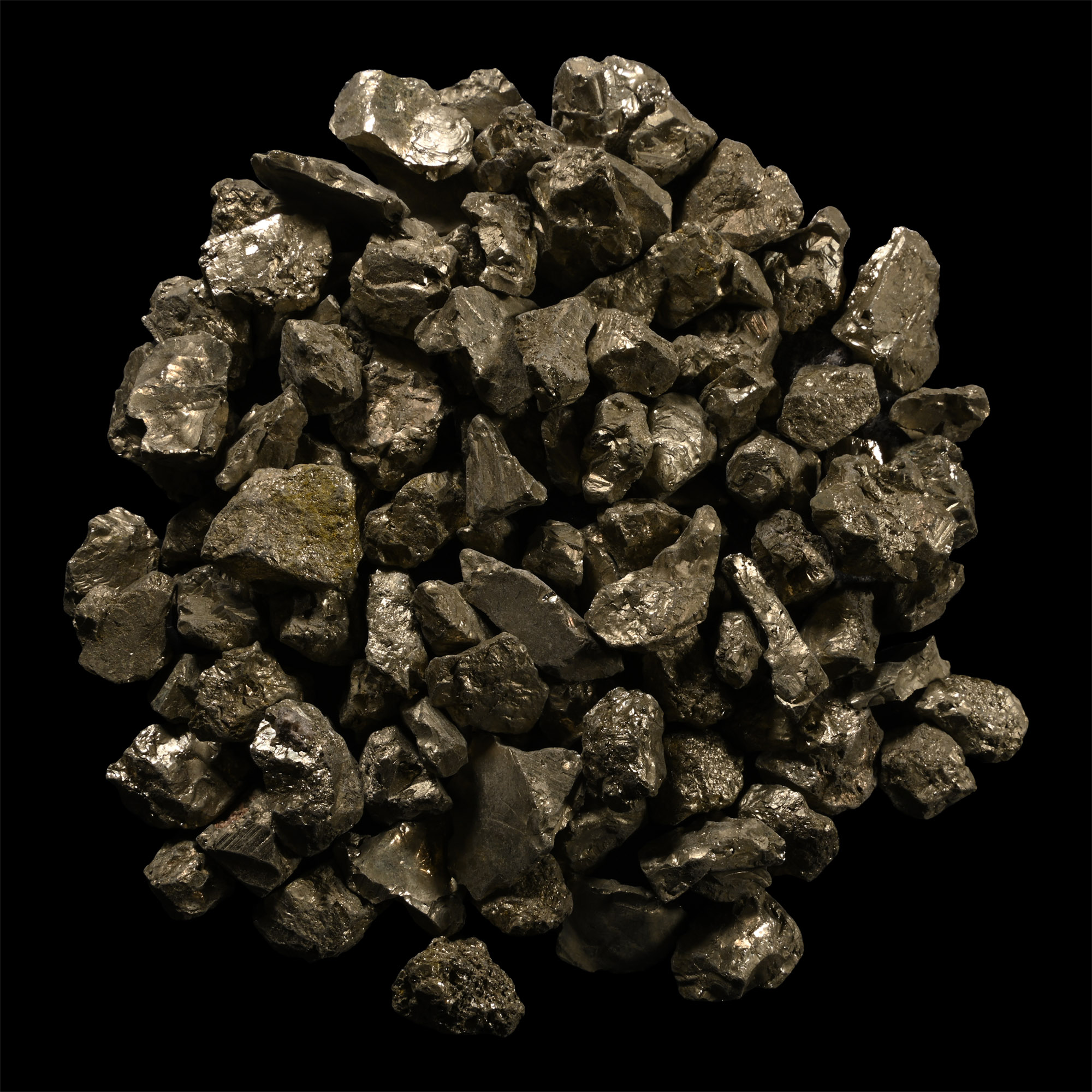 Pyrite Crystal 'Fool's Gold' Chunk Group [100]