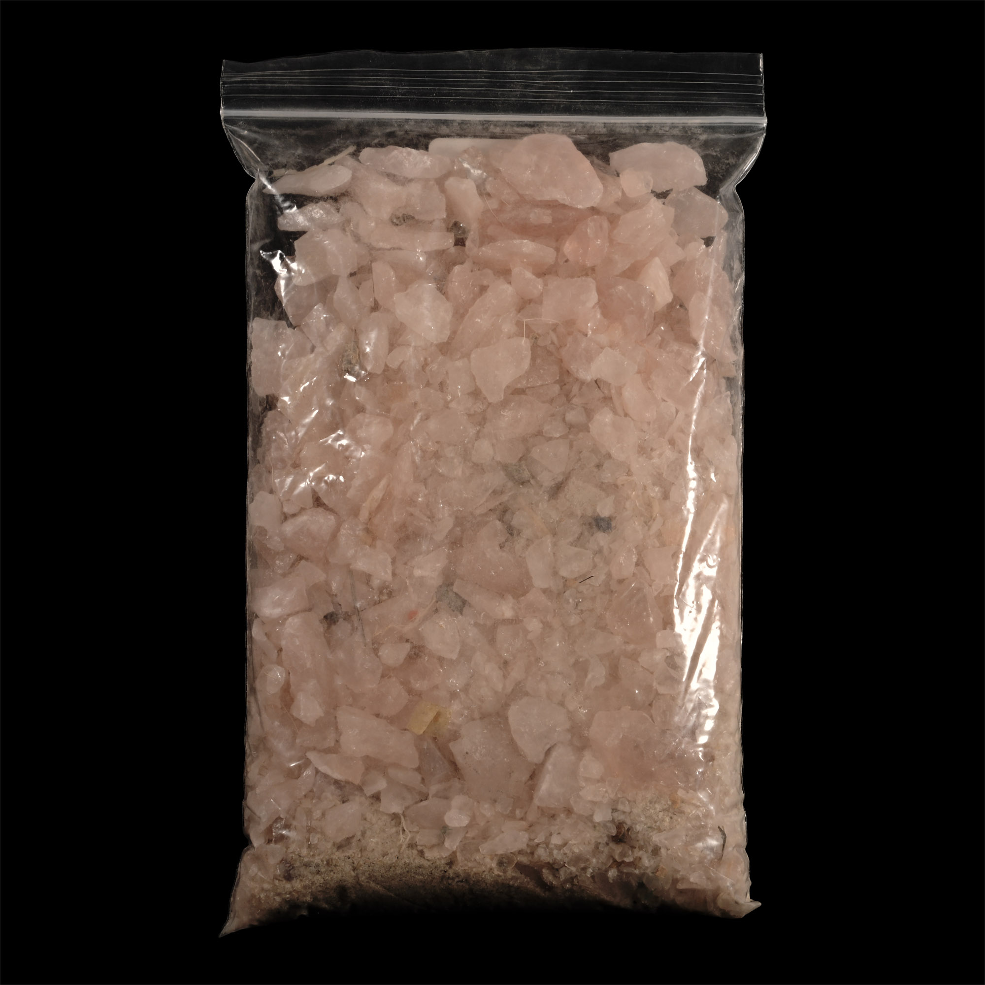 Rose Quartz Mineral Chip Group