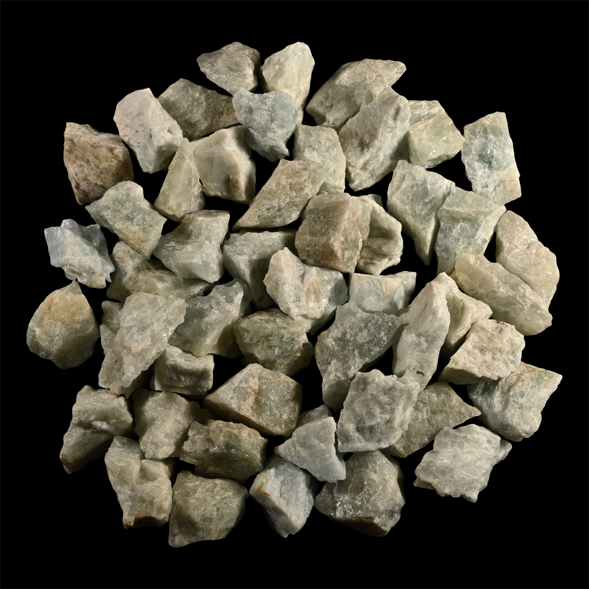Large Beryl Mineral Specimen Group [50]