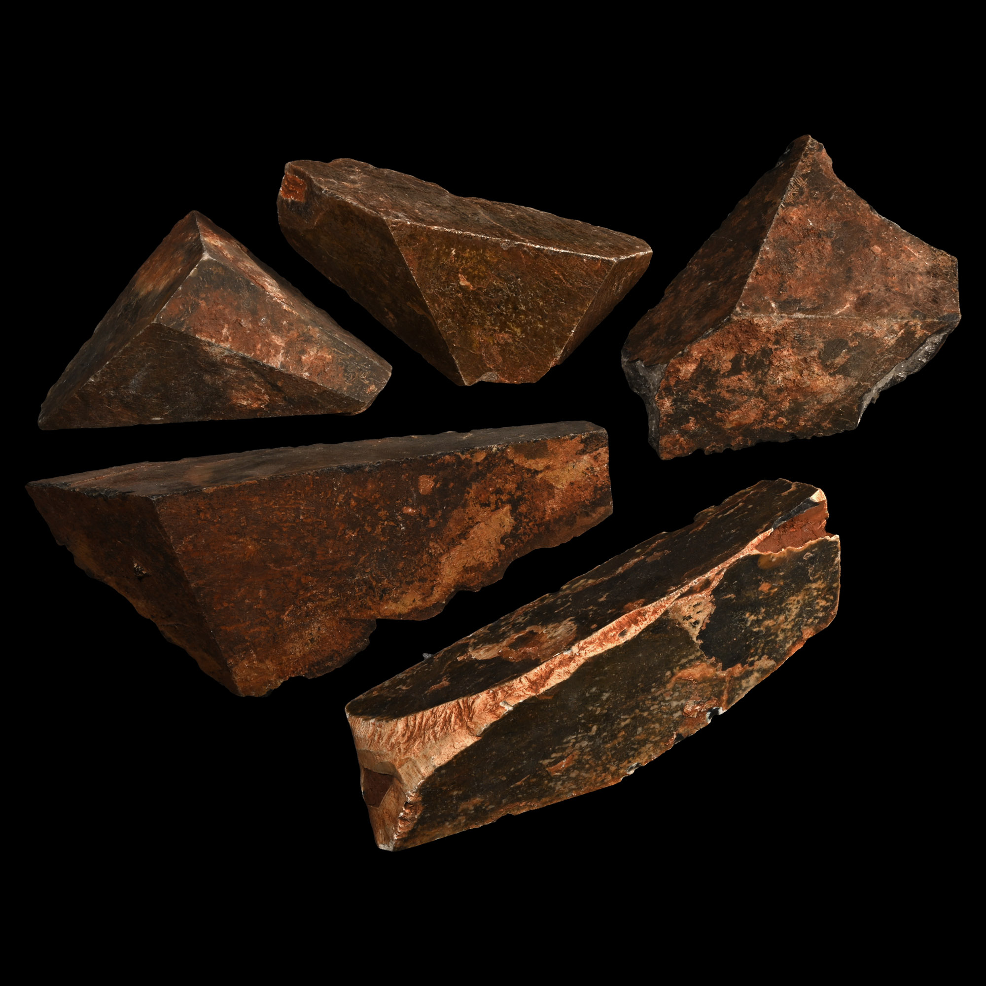 Large Brown Mineral Collection [5]
