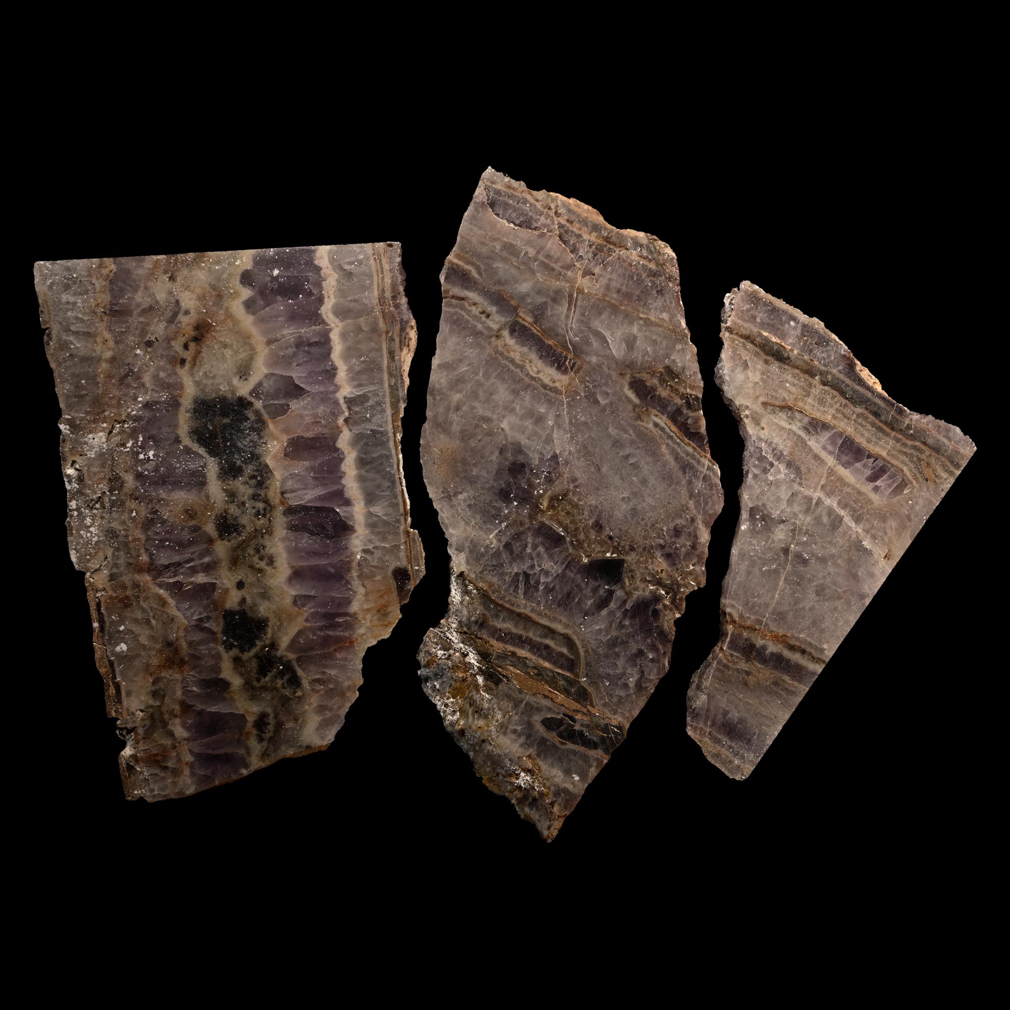 Cut and Polished Slabs of Vintage Blue John