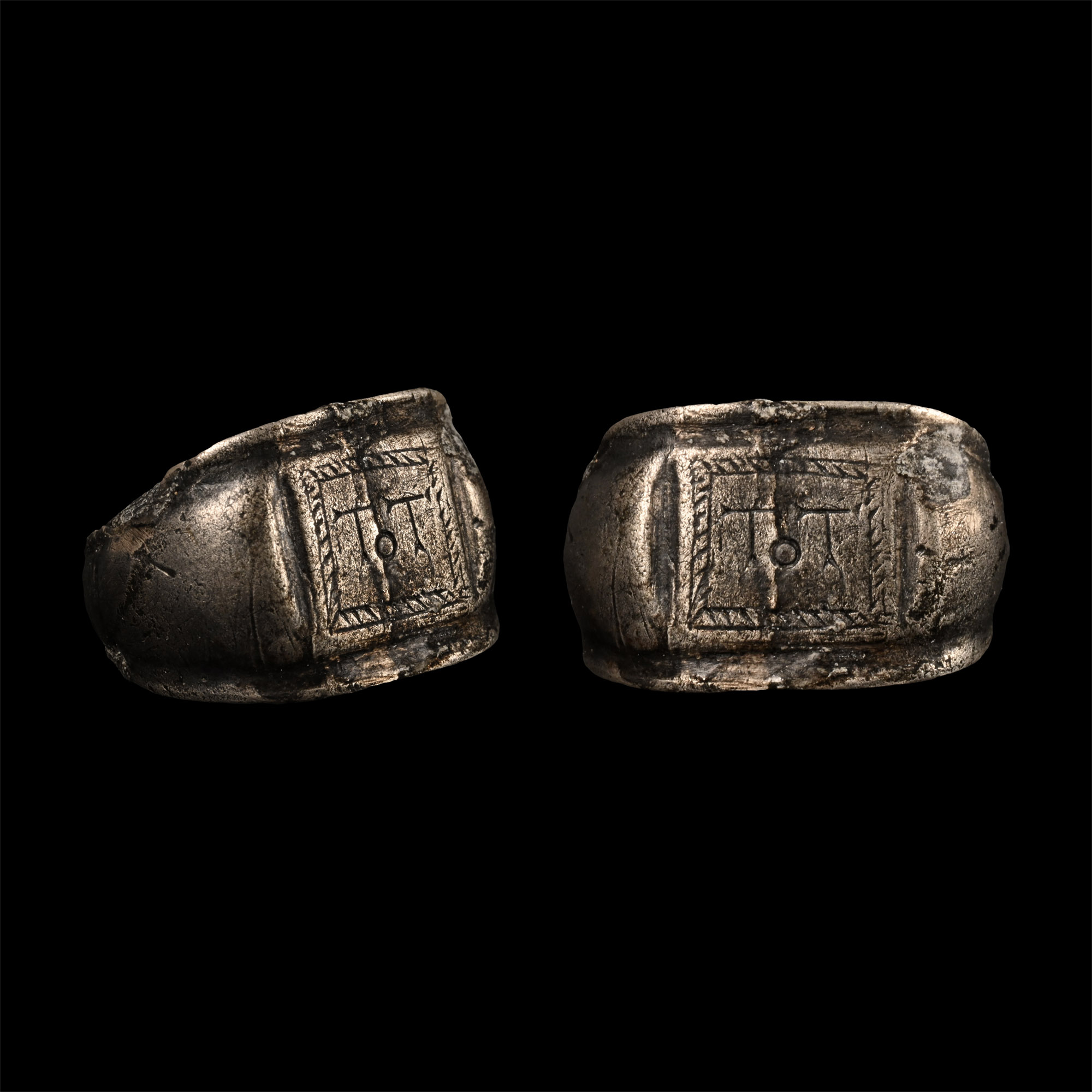 Roman Silver 'TOT' Toutatis Ring