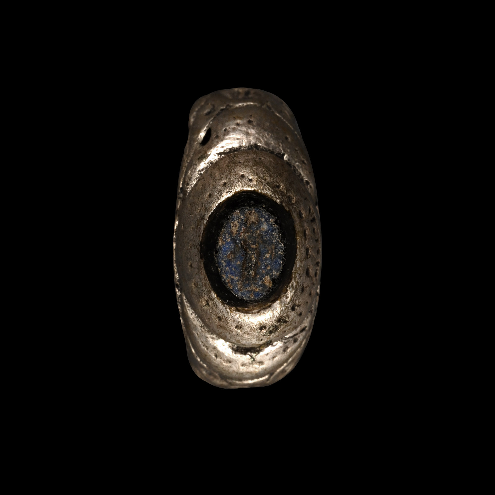 Georgian Silver Ring with Roman Intaglio