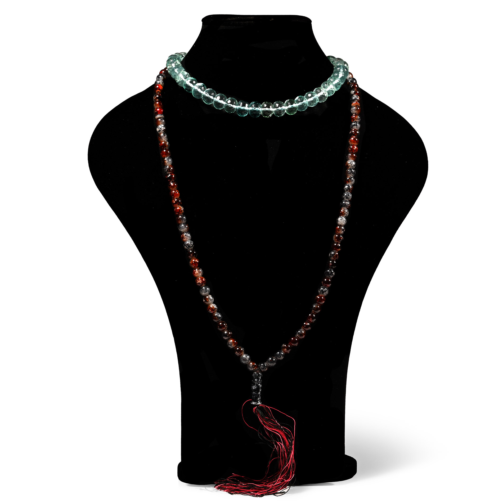 Glass Bead Necklace String Group