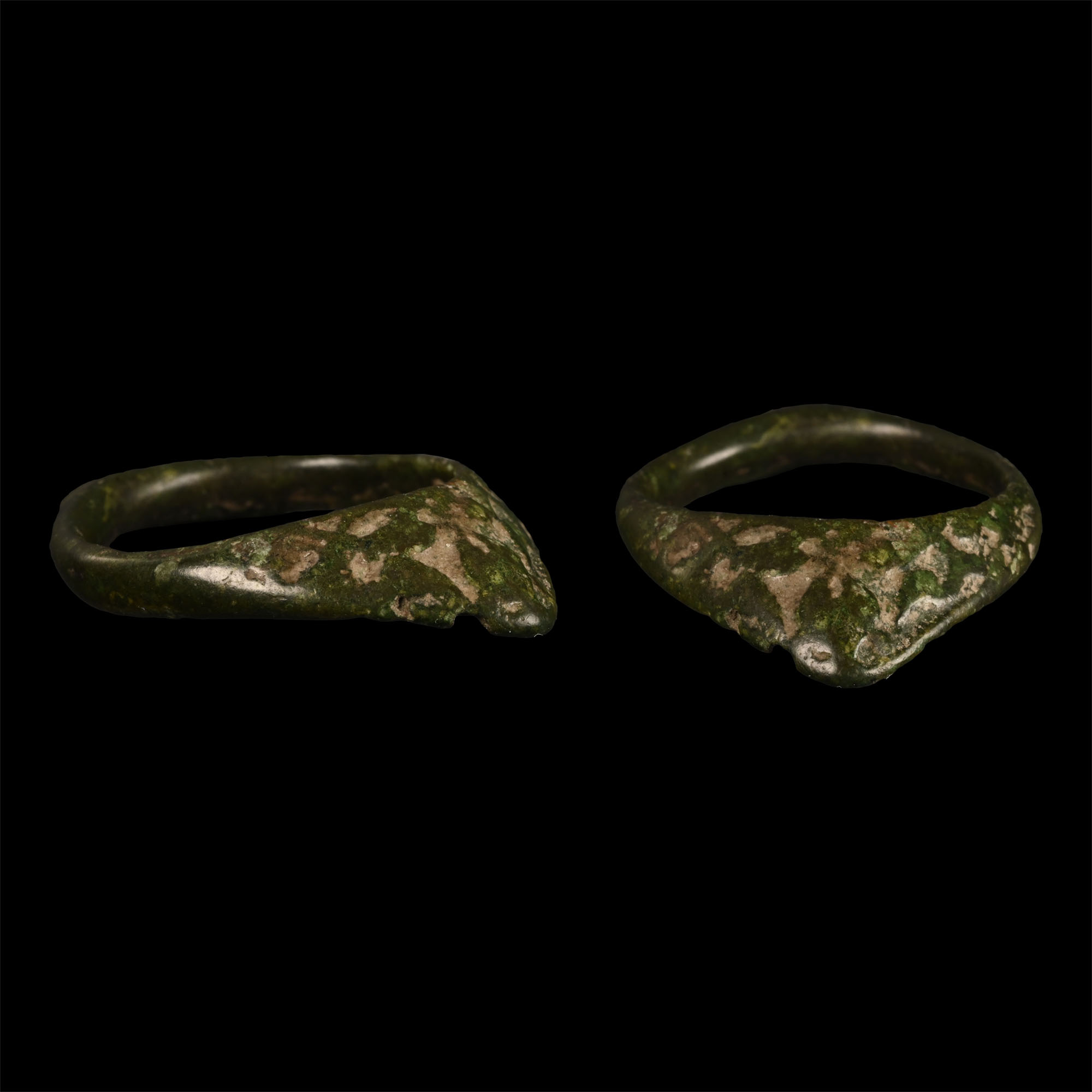 Medieval Bronze Archer's Thumb Ring