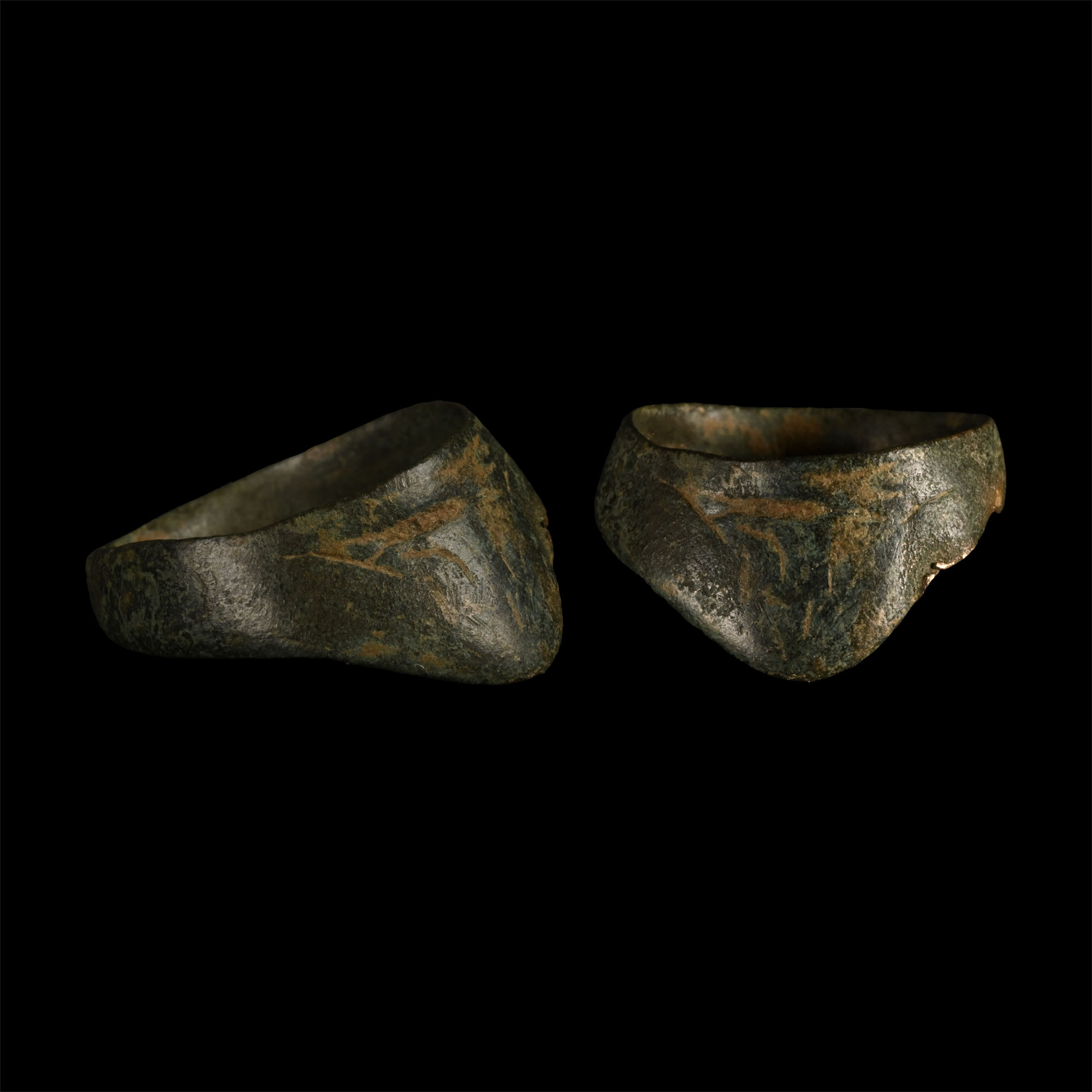 Medieval Bronze Archer's Thumb Ring