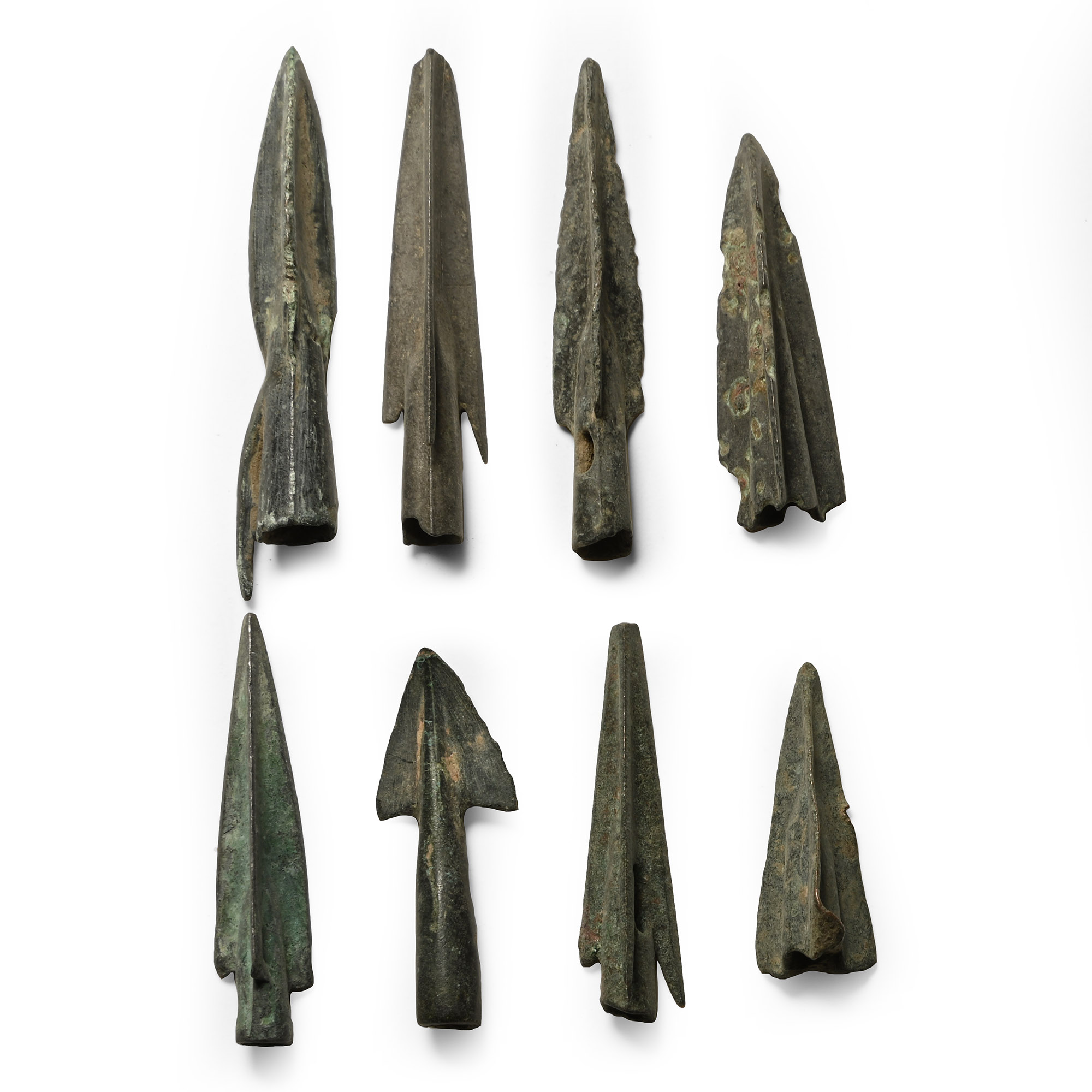 Greek Period Bronze Arrowhead Collection