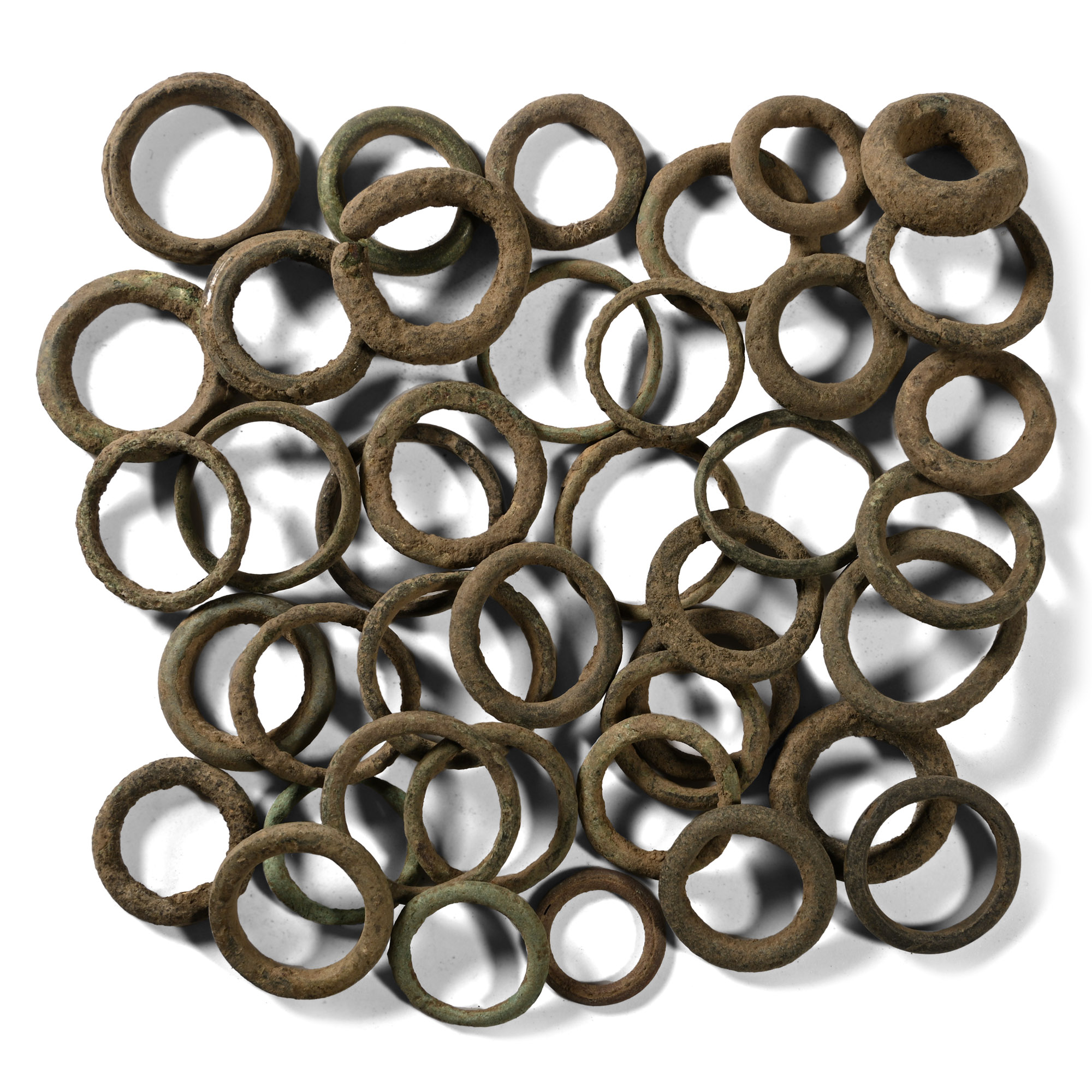 Iron Age Celtic Bronze Proto-Ring Money Collection