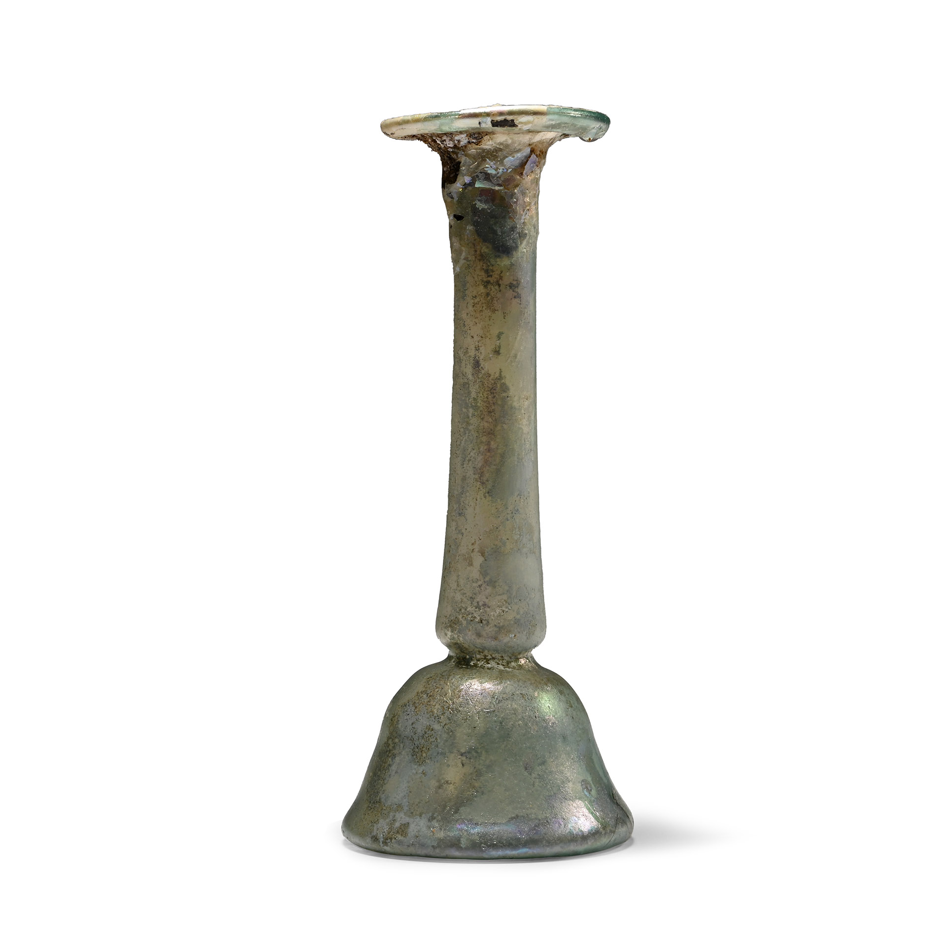 Roman Bell-Shaped Glass Vessel
