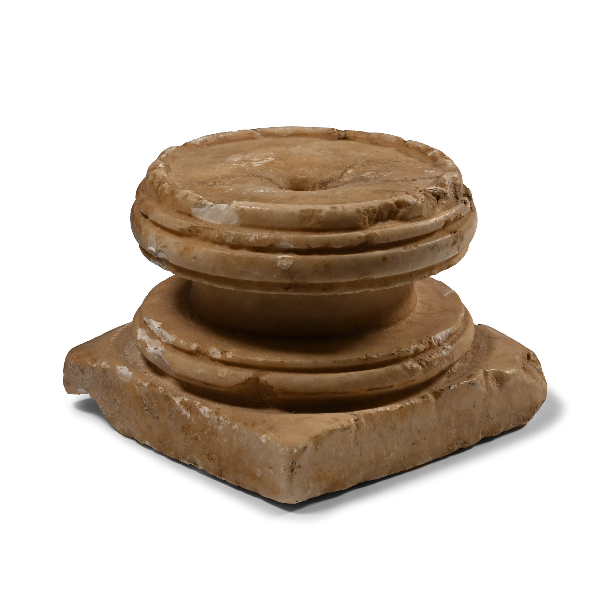 Roman Marble Socle Base for a Statue
