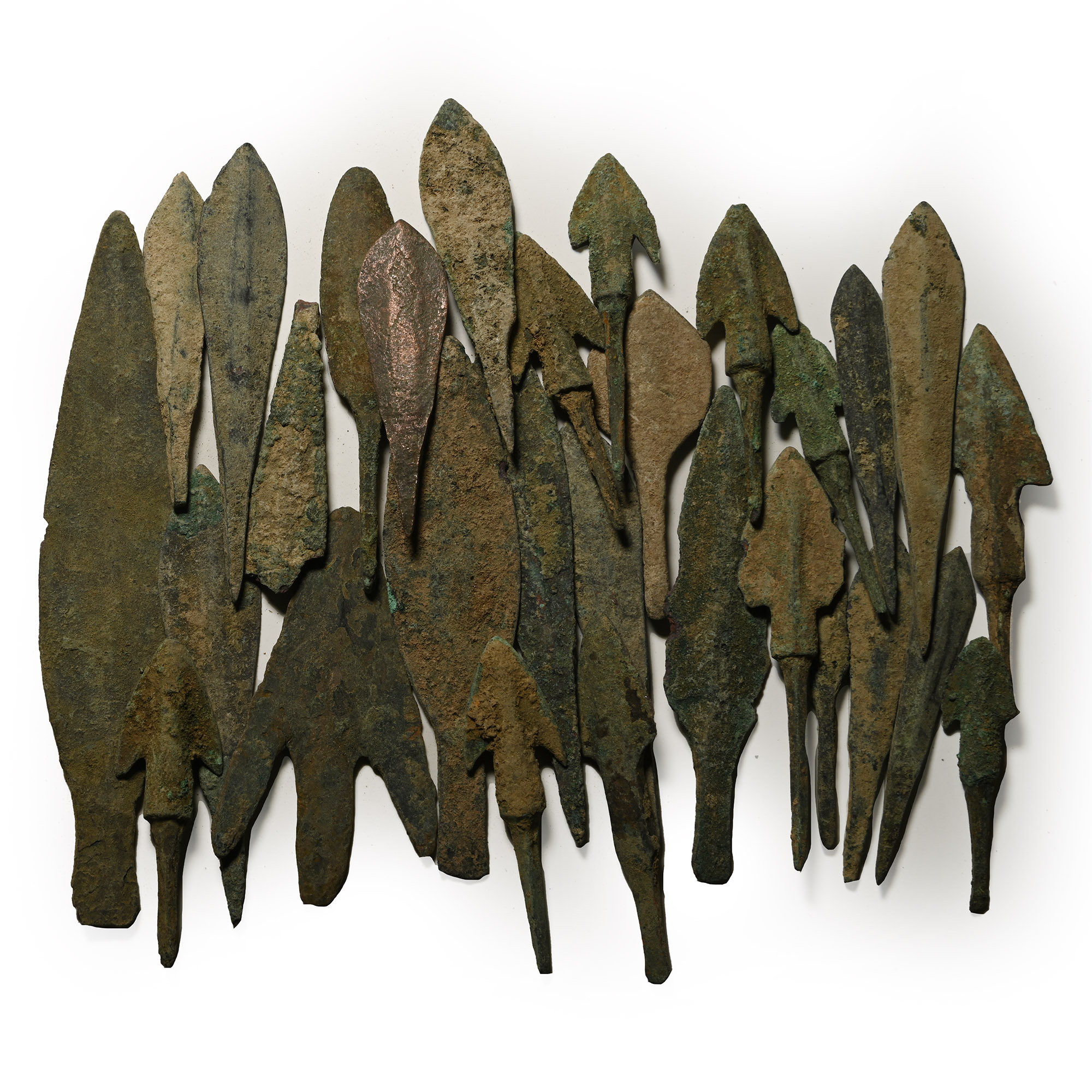 Luristan Bronze Arrowhead Group