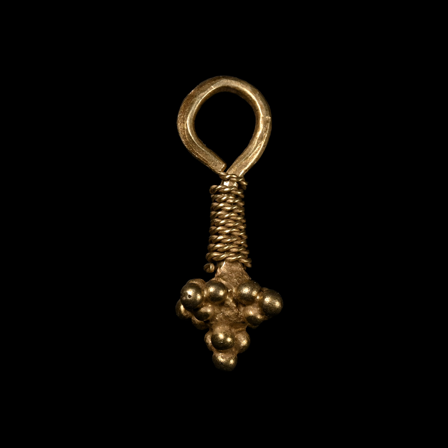 Western Asiatic Gold Ornamental Pendant