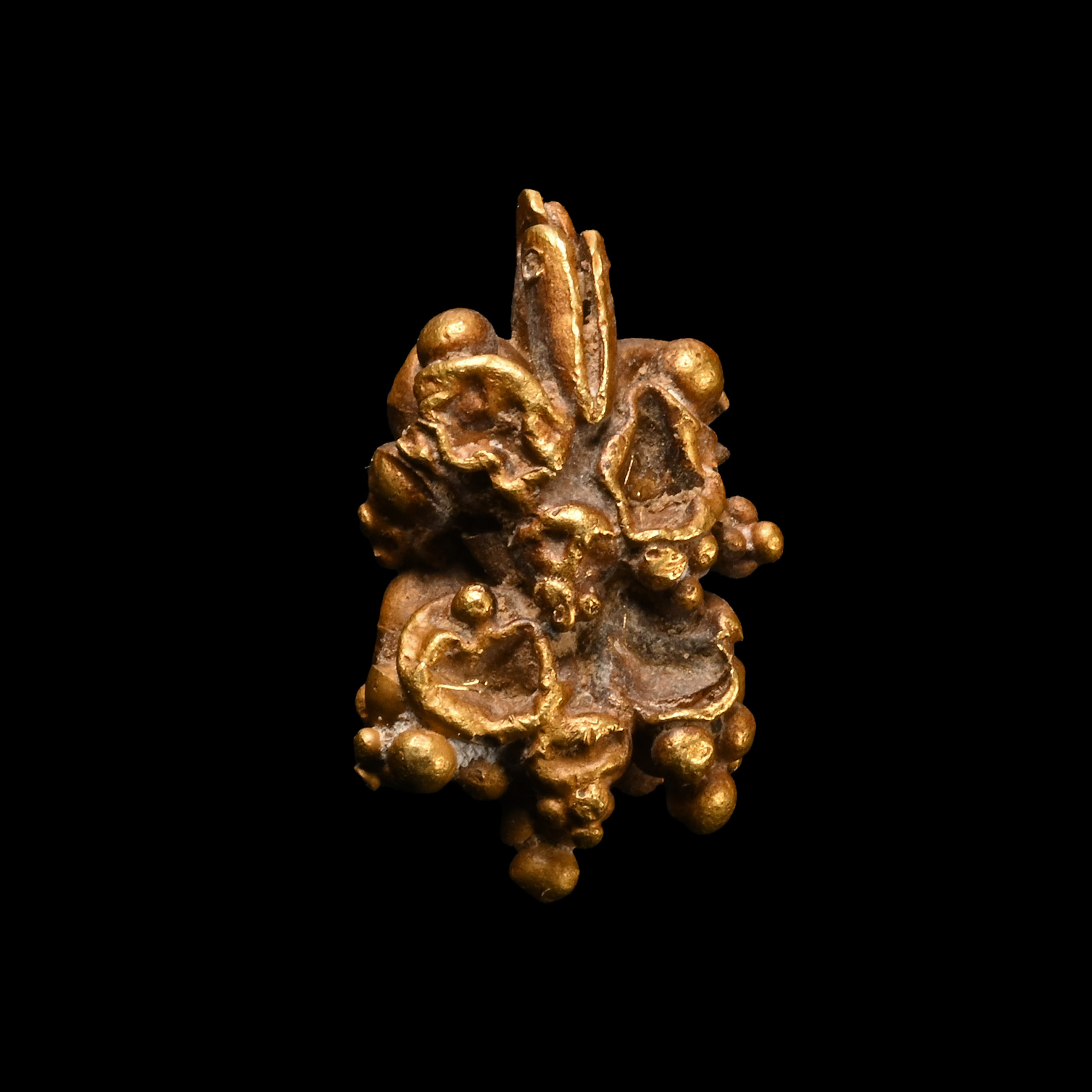 Western Asiatic Gold Pomegranate Pendant