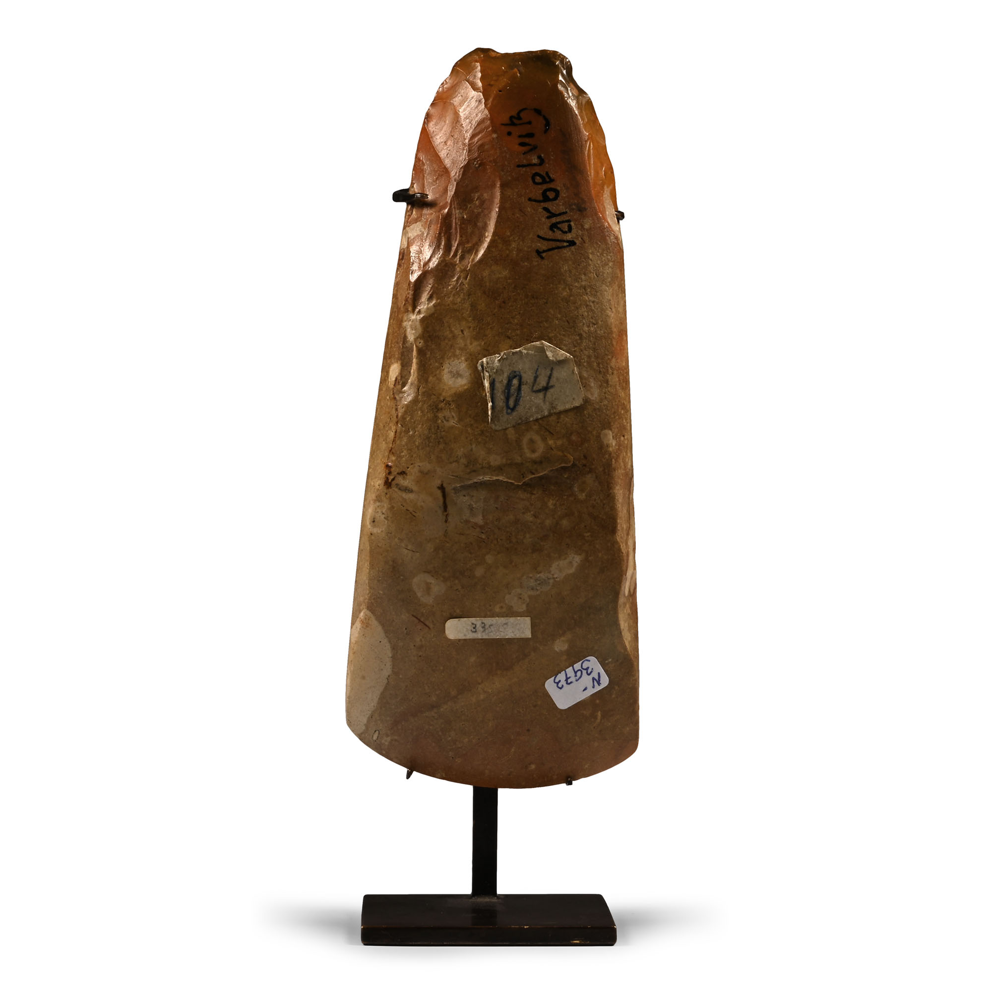 Stone Age Polished Thin-Butted Handaxe