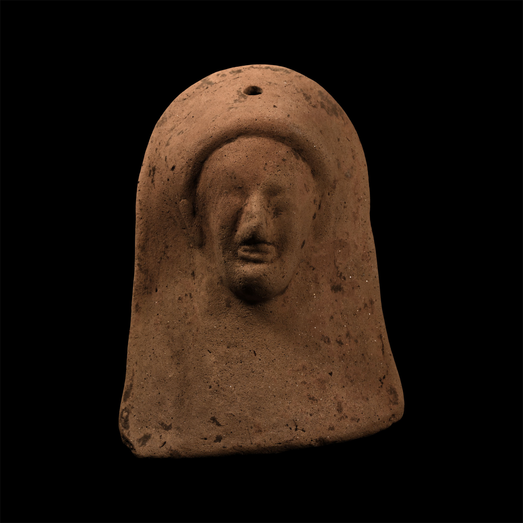 Greek Terracotta Female Protome