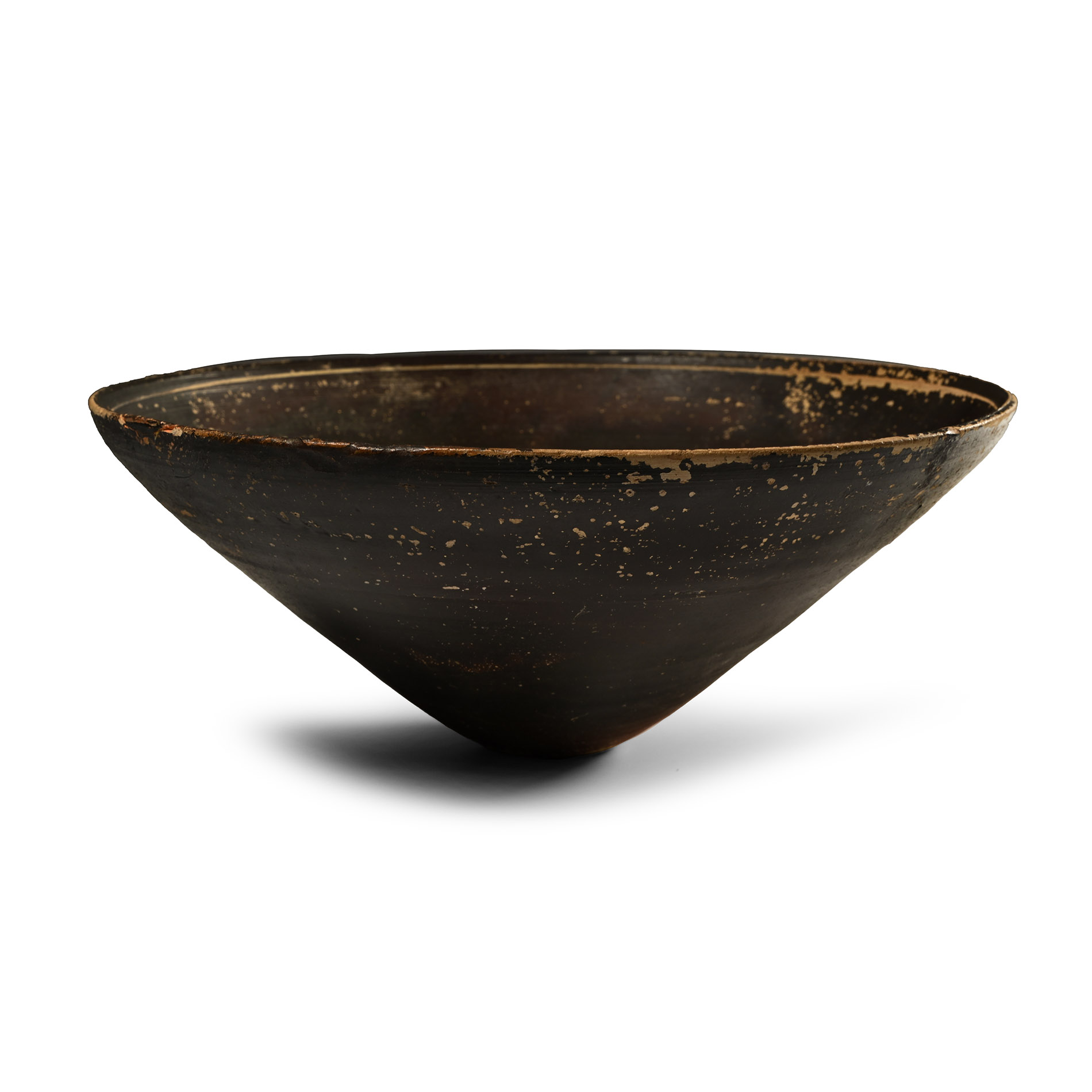 Greek Terracotta Deep Glazed Bowl