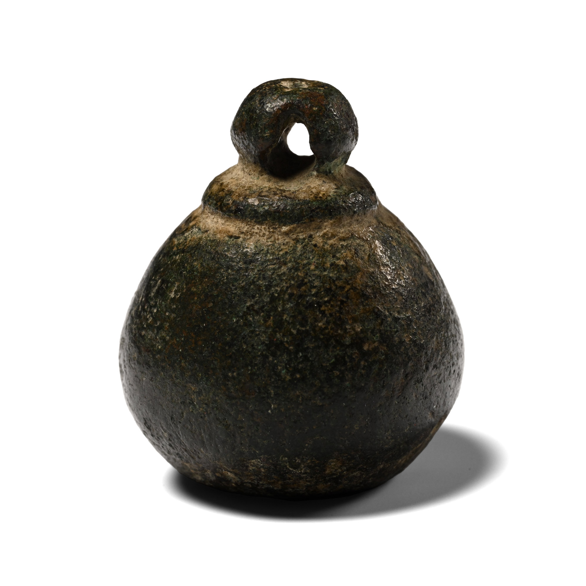 Roman Bronze Weight with Suspension Loop