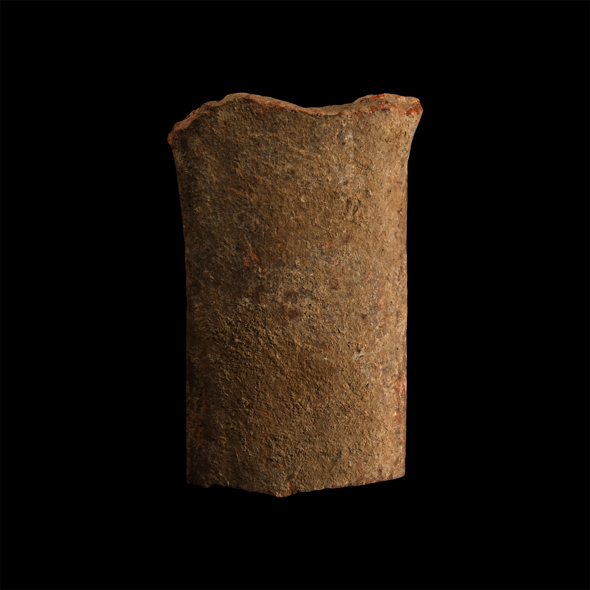 Roman Terracotta Fragment of a Handle