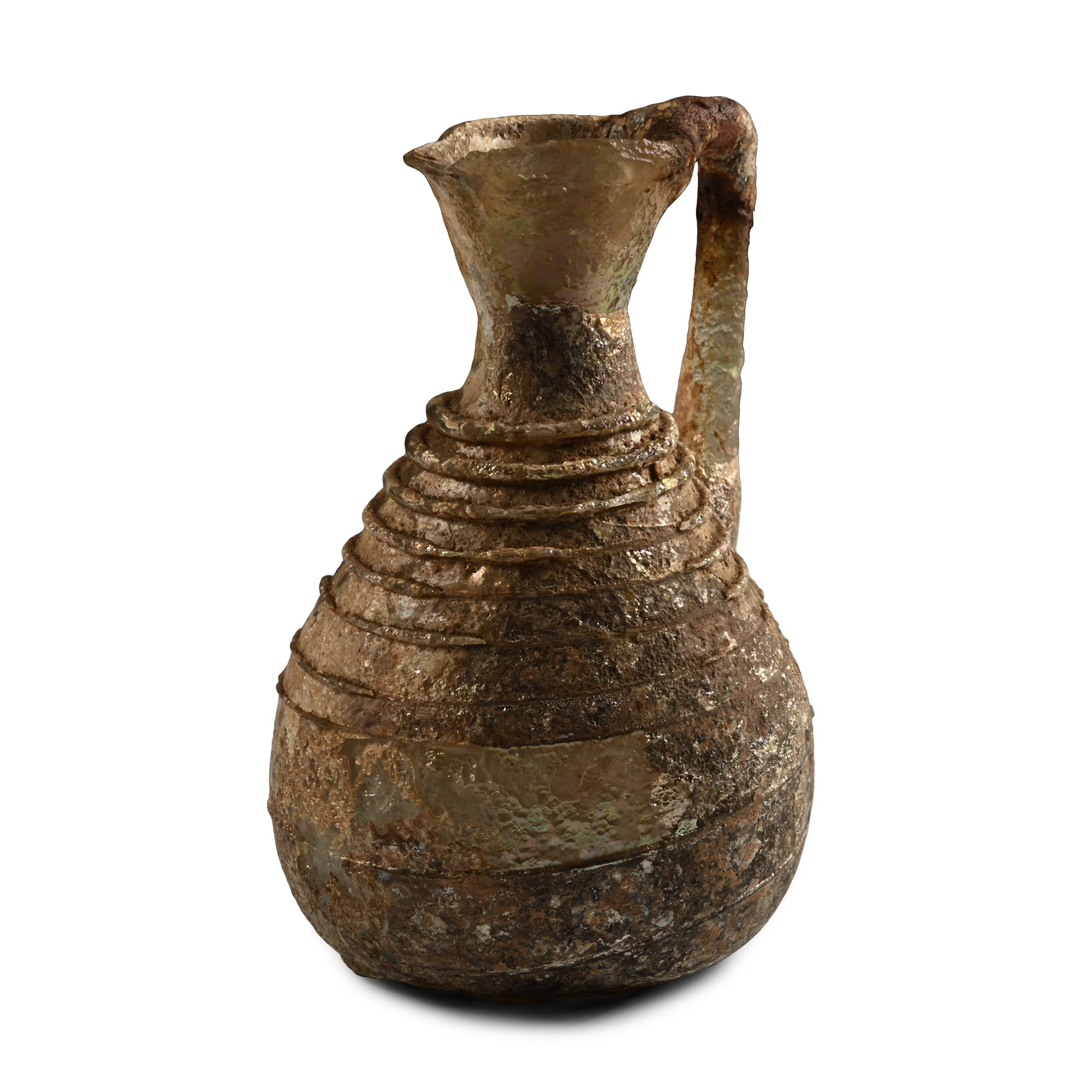 Roman Glass Jug with Trails