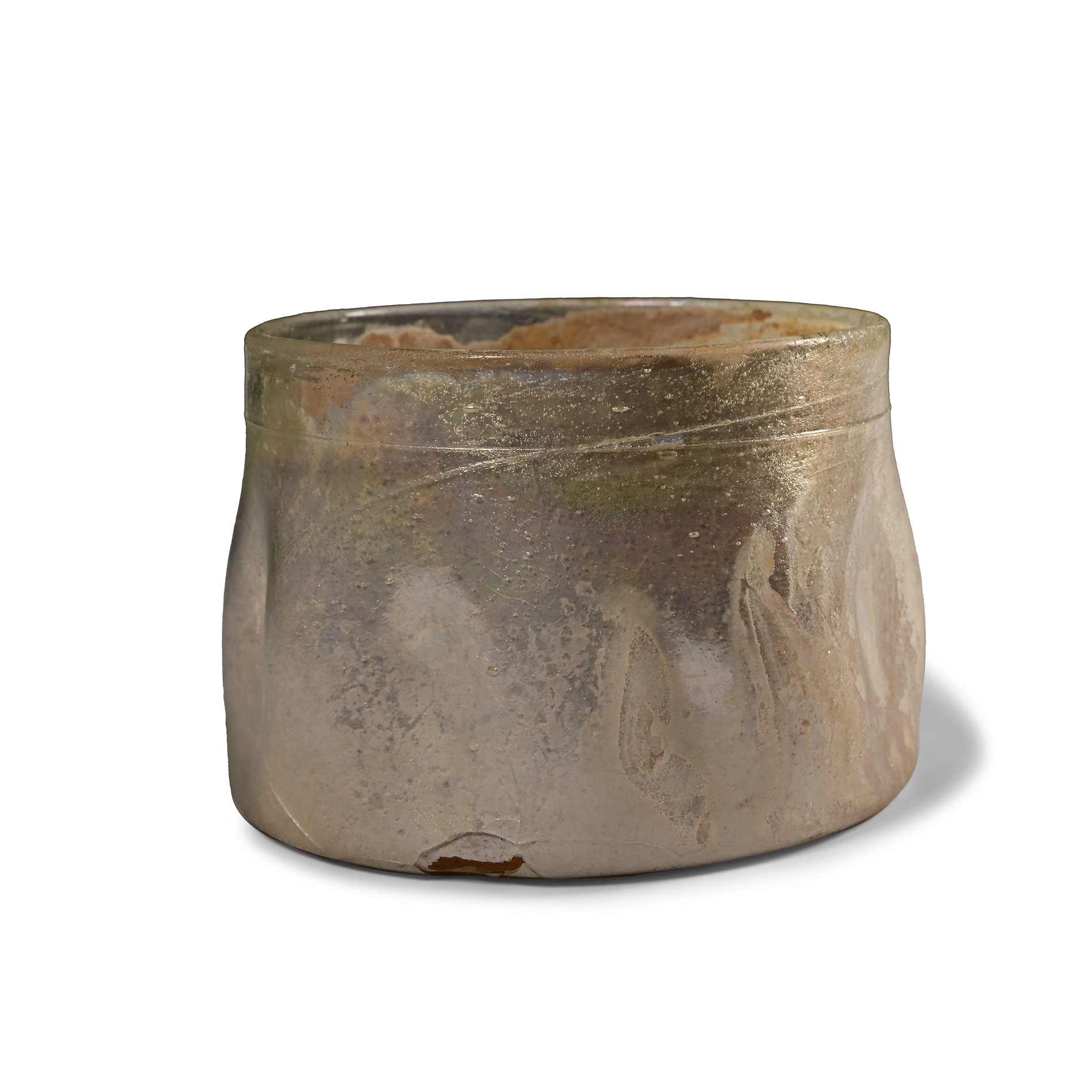 Roman Dimpled Glass Beaker