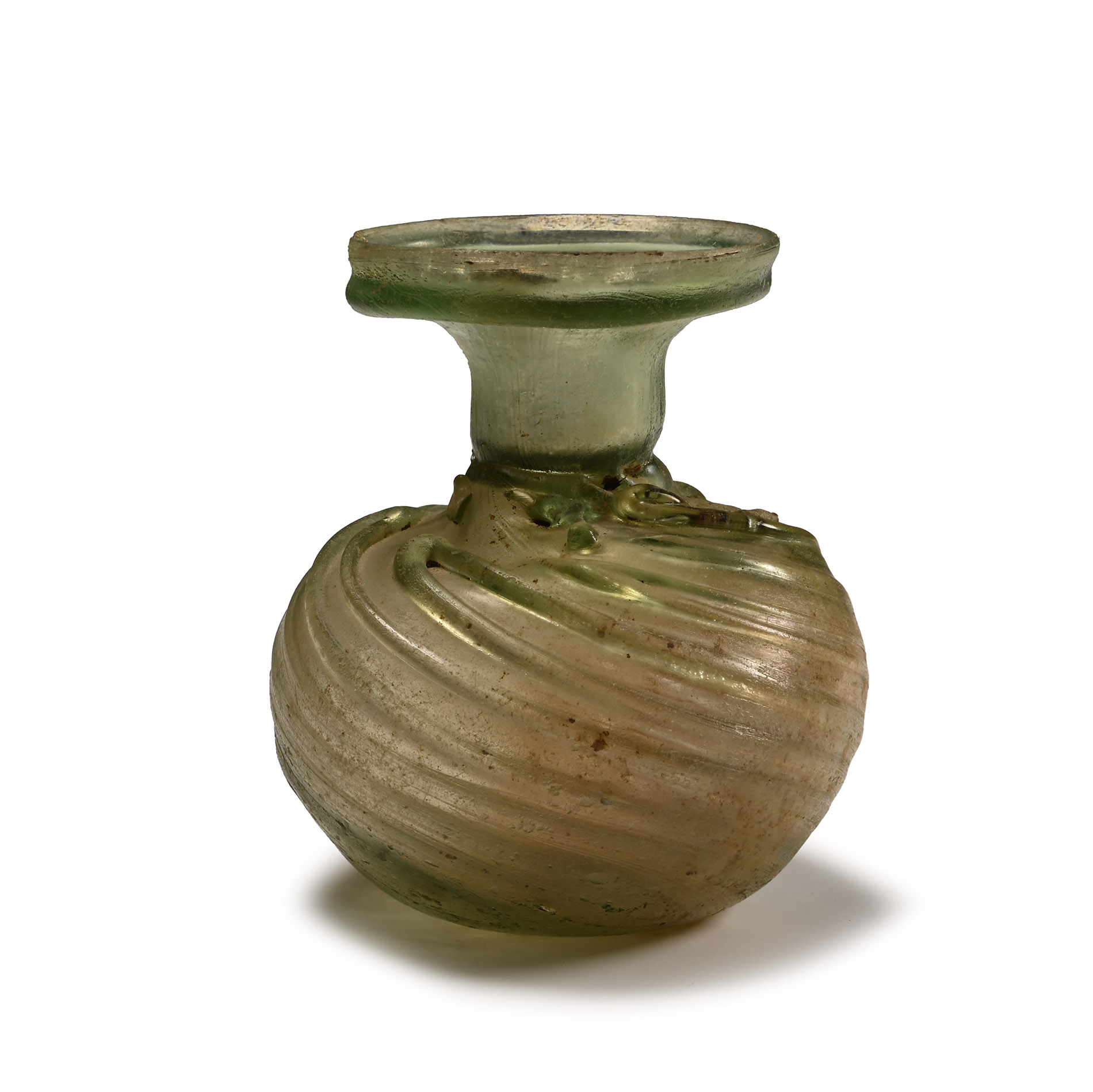 Roman Glass Sprinkler Flask