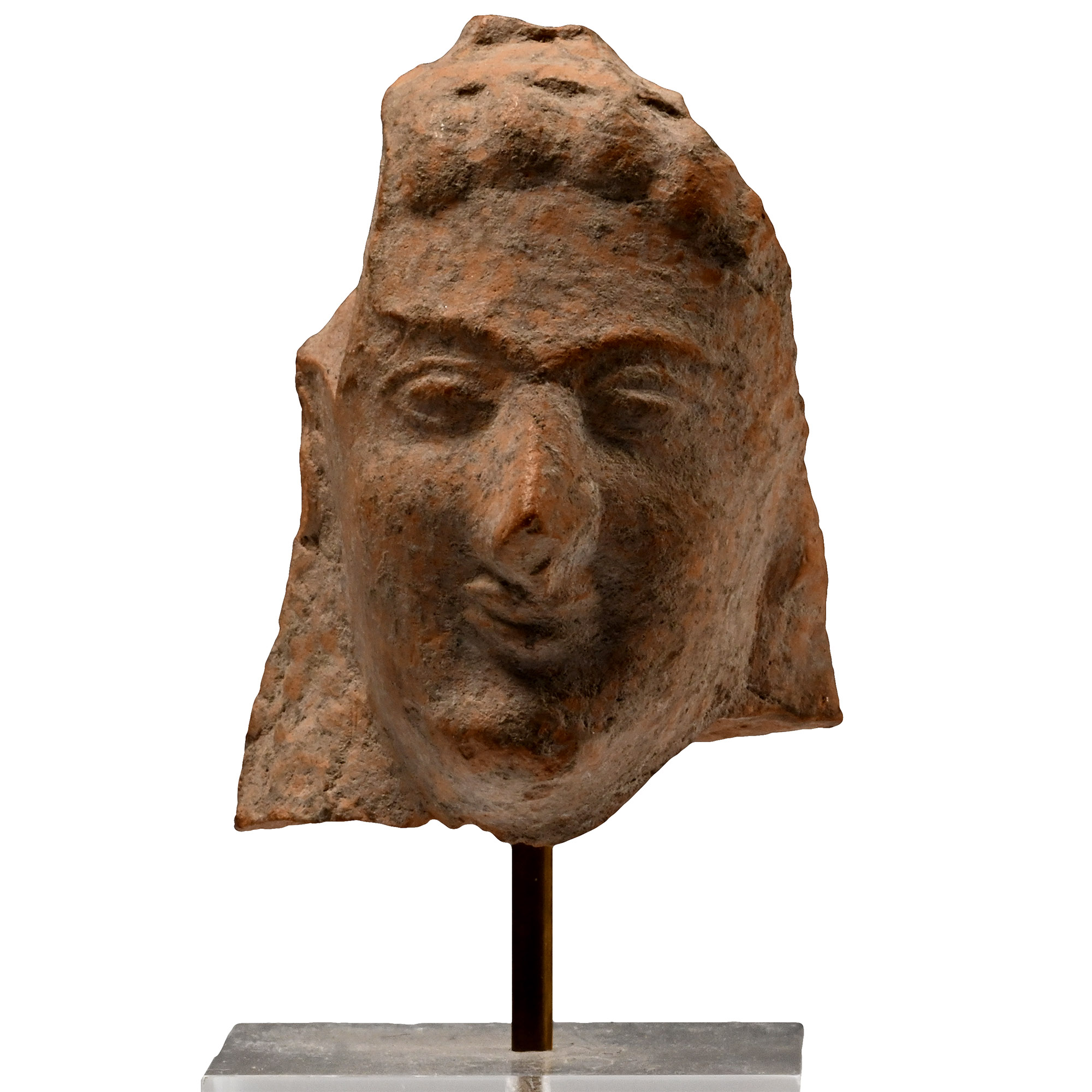 Greek Terracotta Female Protome