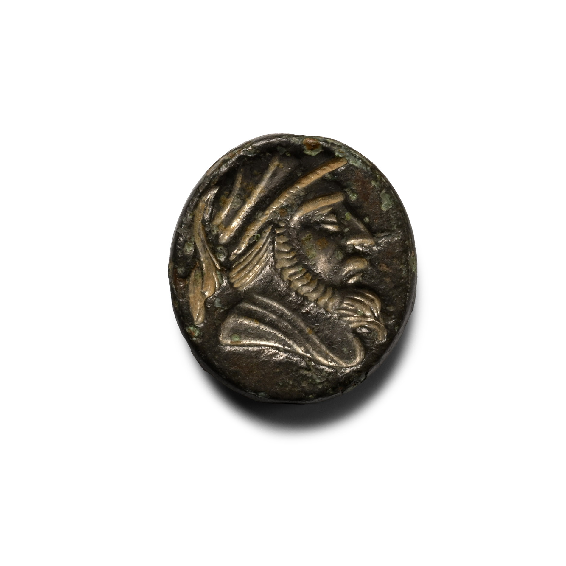 Georgian Galleon Swivel Fob Seal Matrix