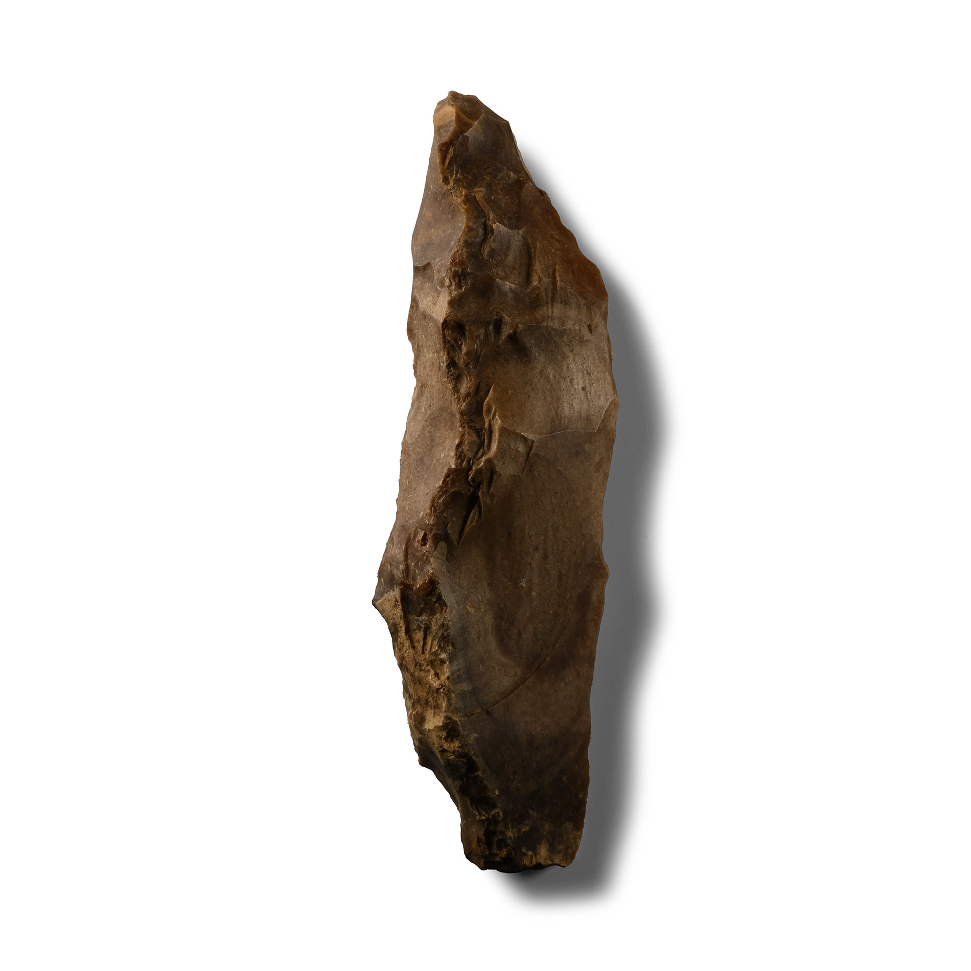 Stone Age Long French Gravettian Thick-Crested Blade