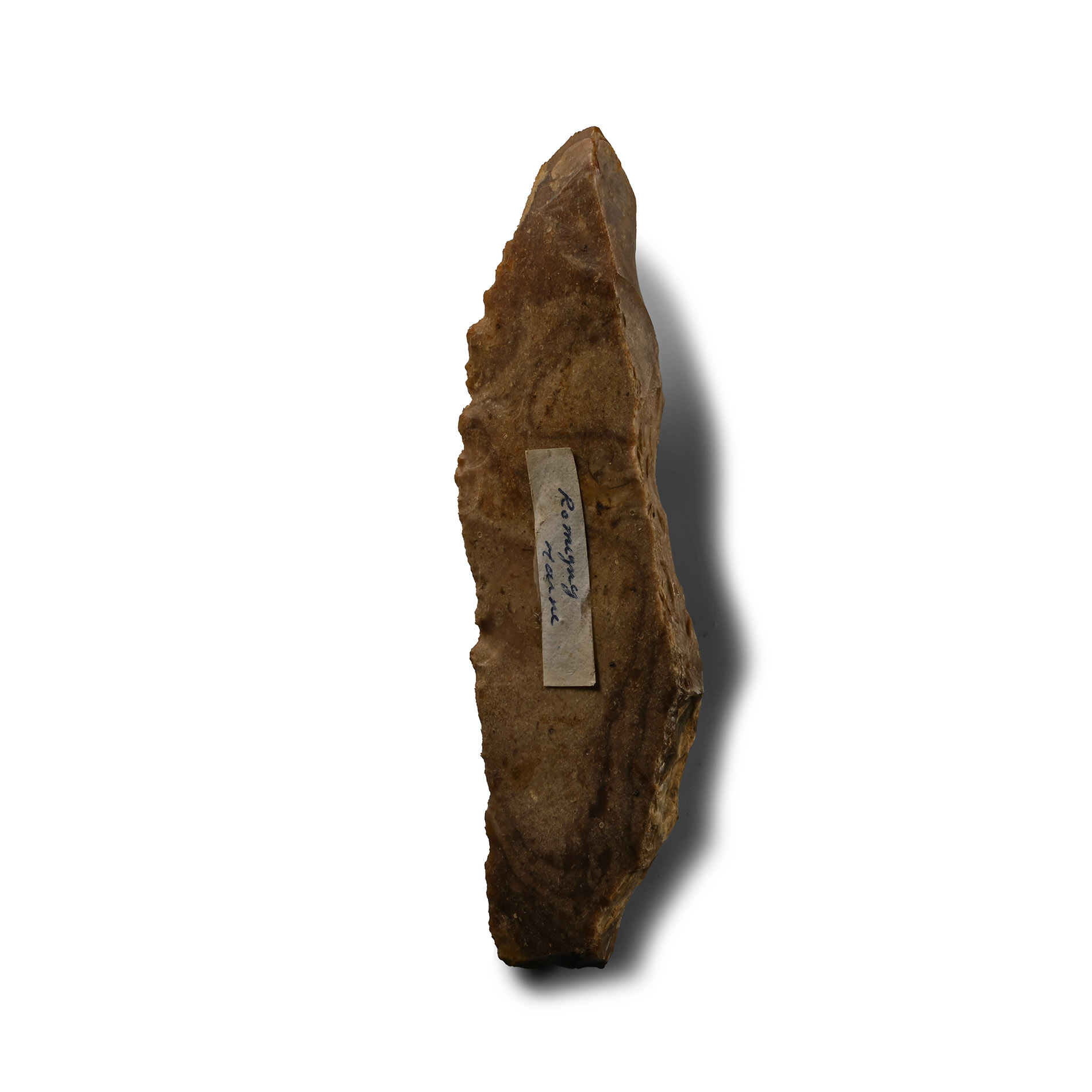 Stone Age Long French Gravettian Thick-Crested Blade