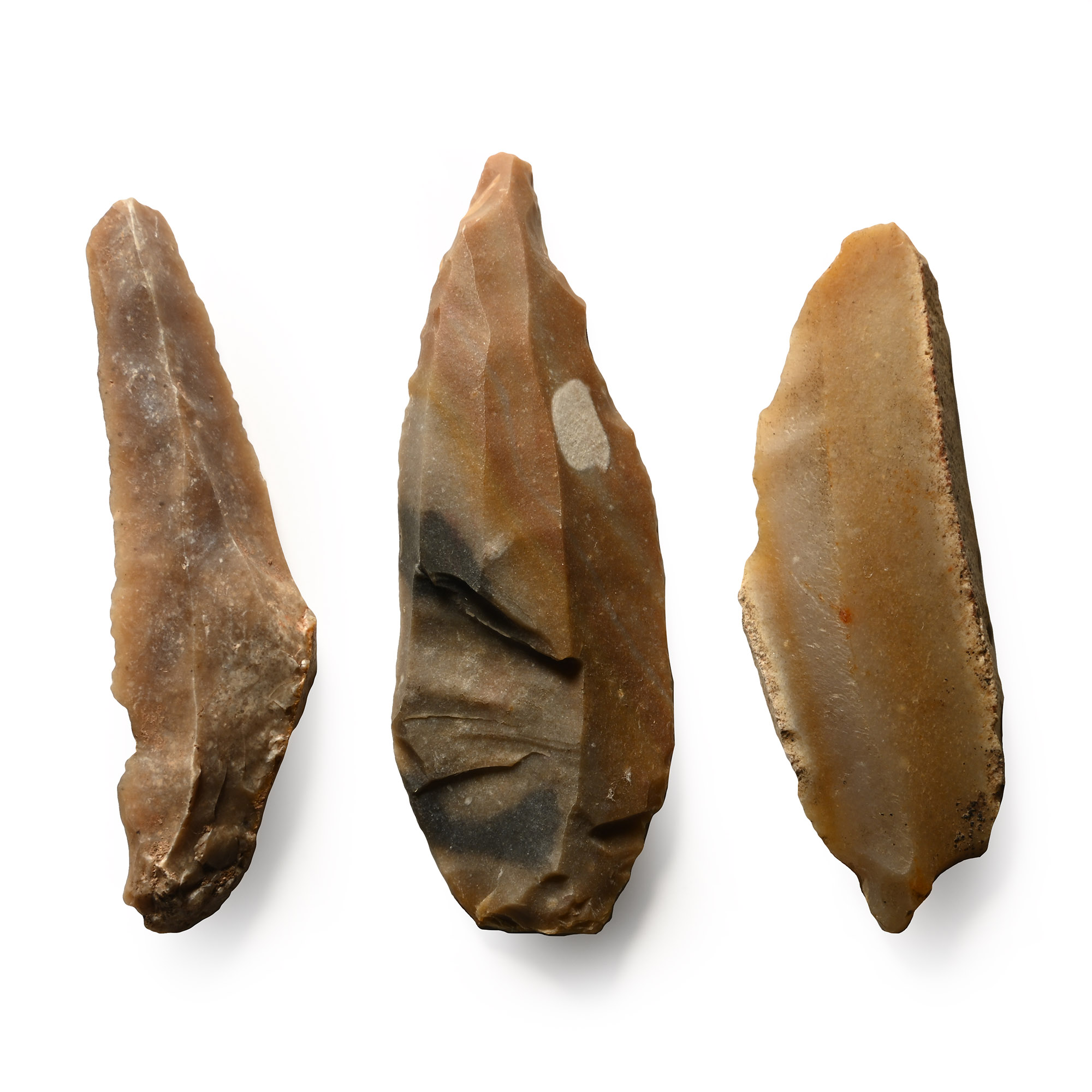 Stone Age French Knife Blade Collection