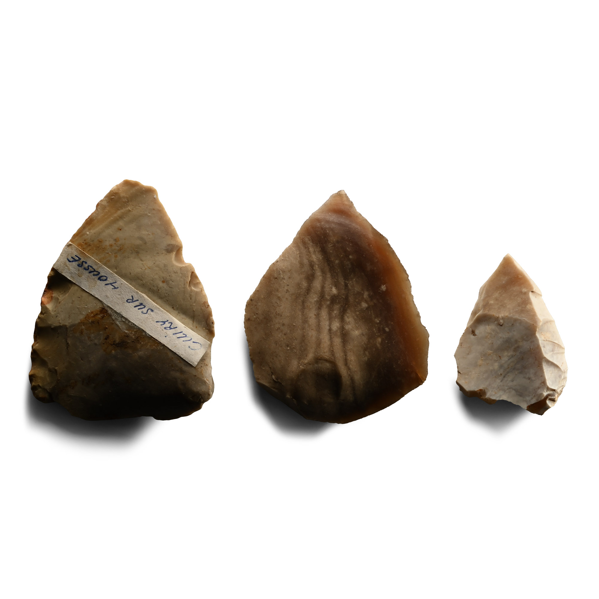 Stone Age Levallois French Flint Point Group