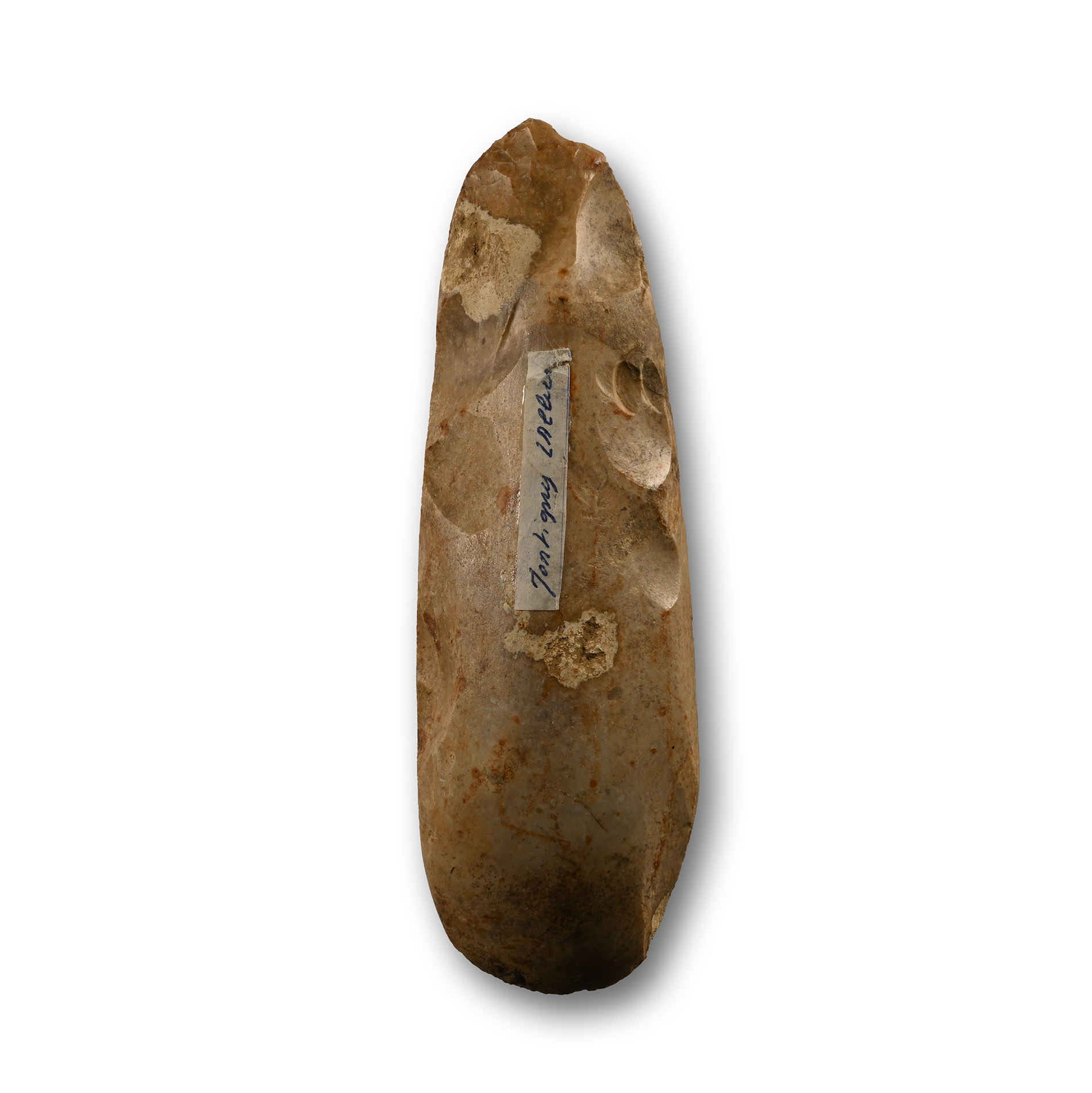 Stone Age Polished Flint French Axe Head