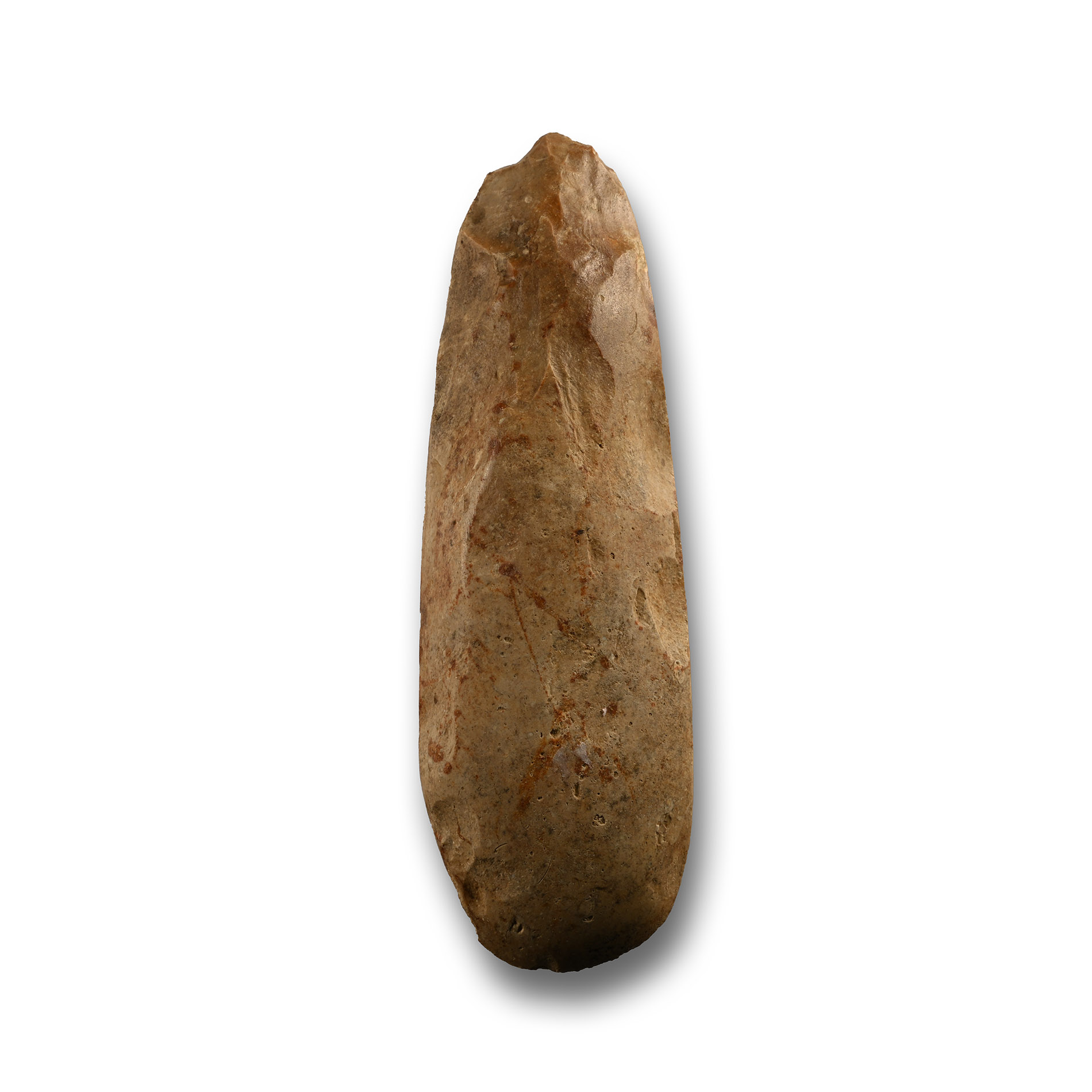 Stone Age Polished Flint French Axe Head