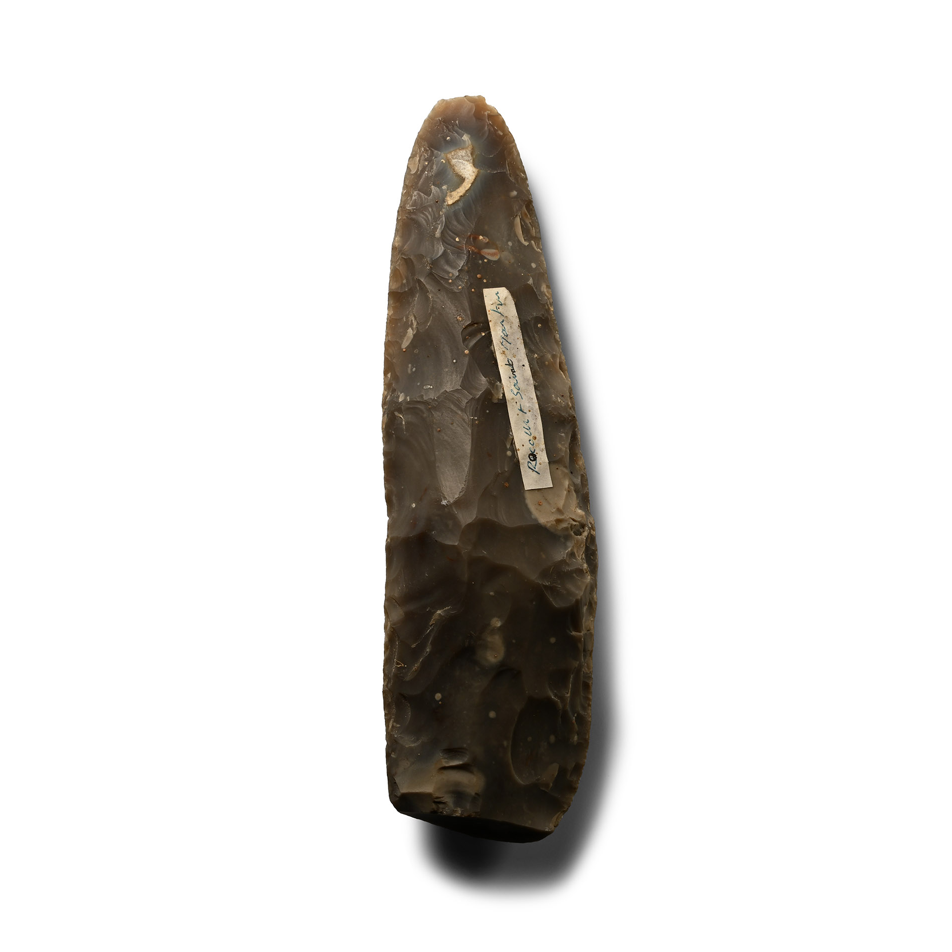 Large Stone Age French Flint Axe Head