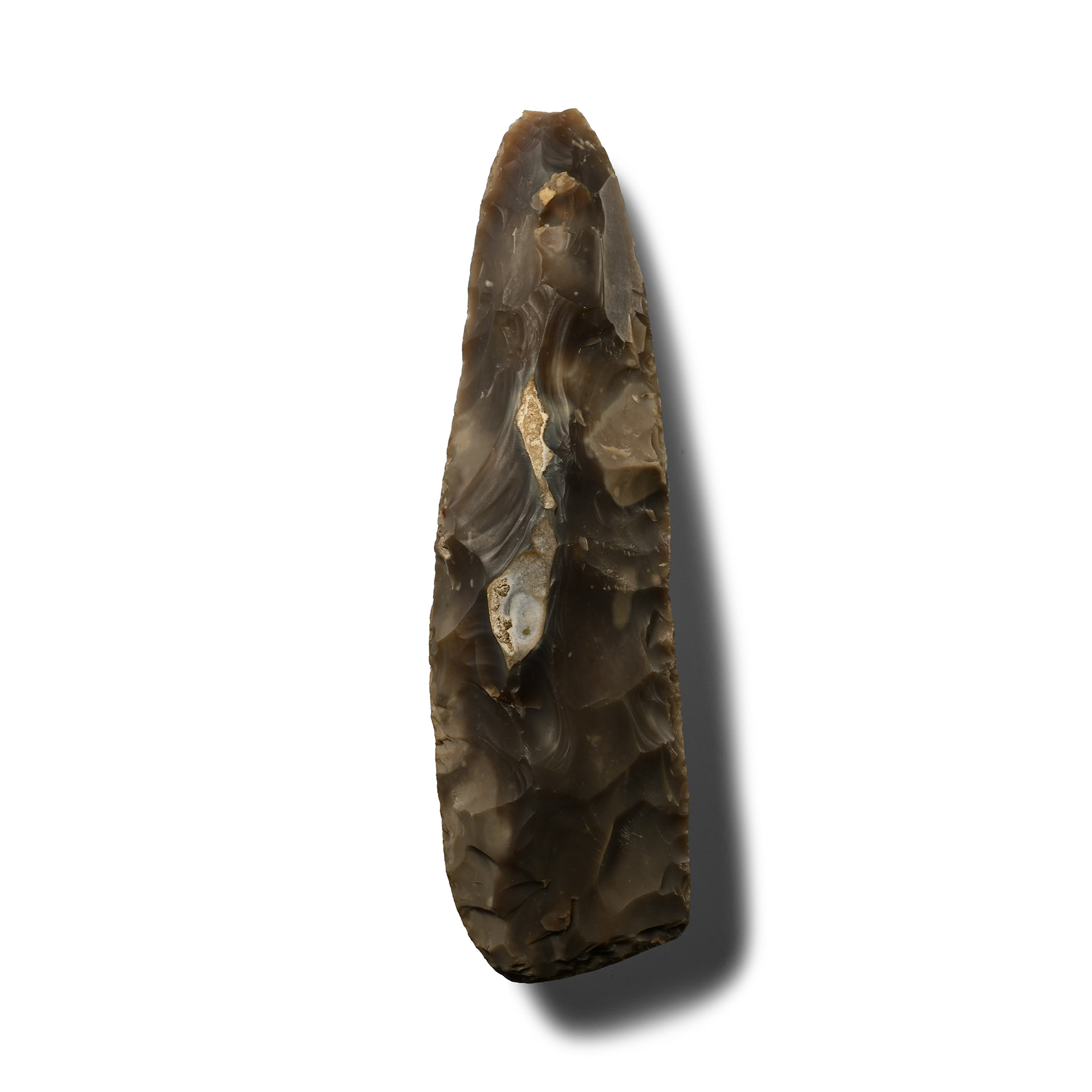 Large Stone Age French Flint Axe Head