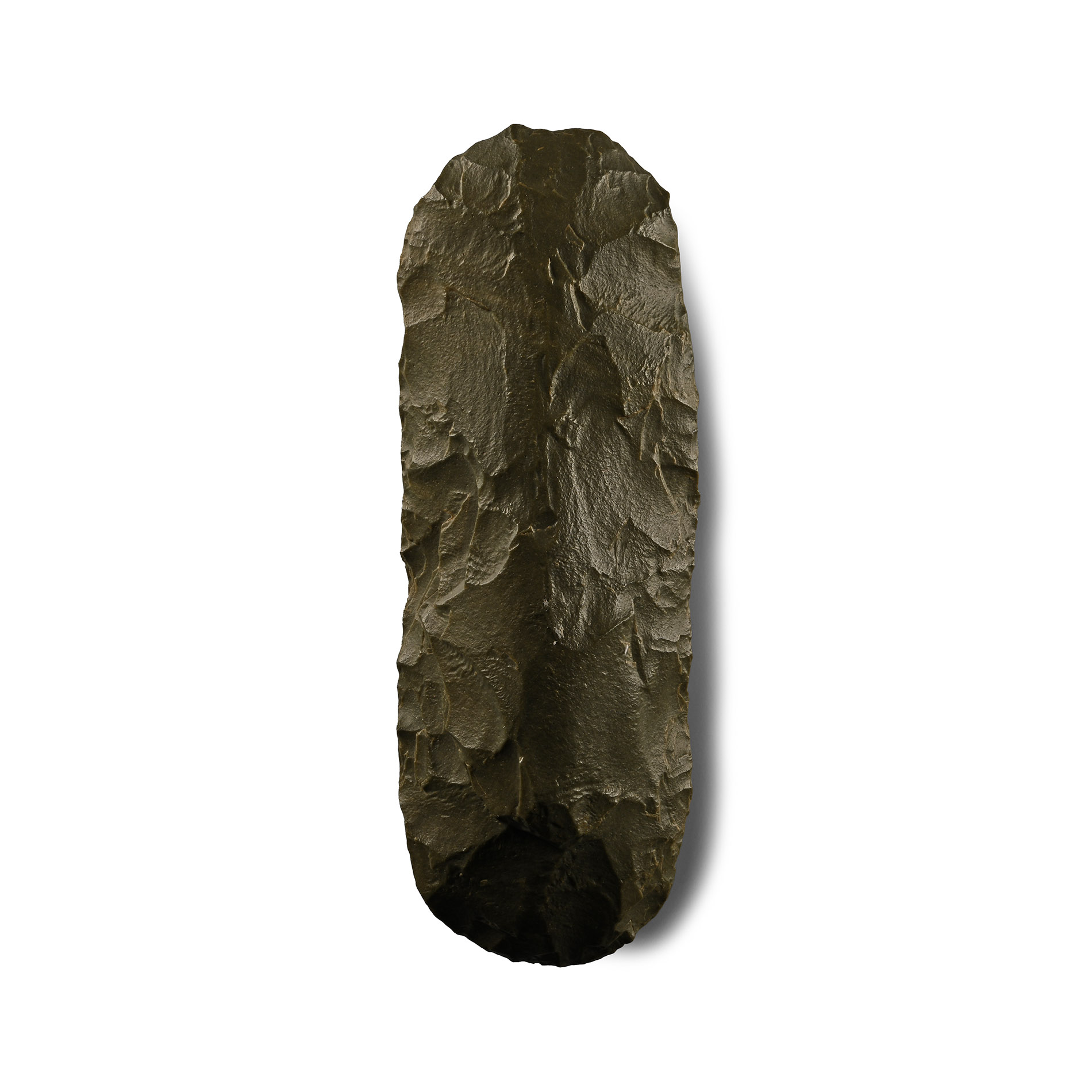 Large Stone Age Green Jasper Axe Head from Niger
