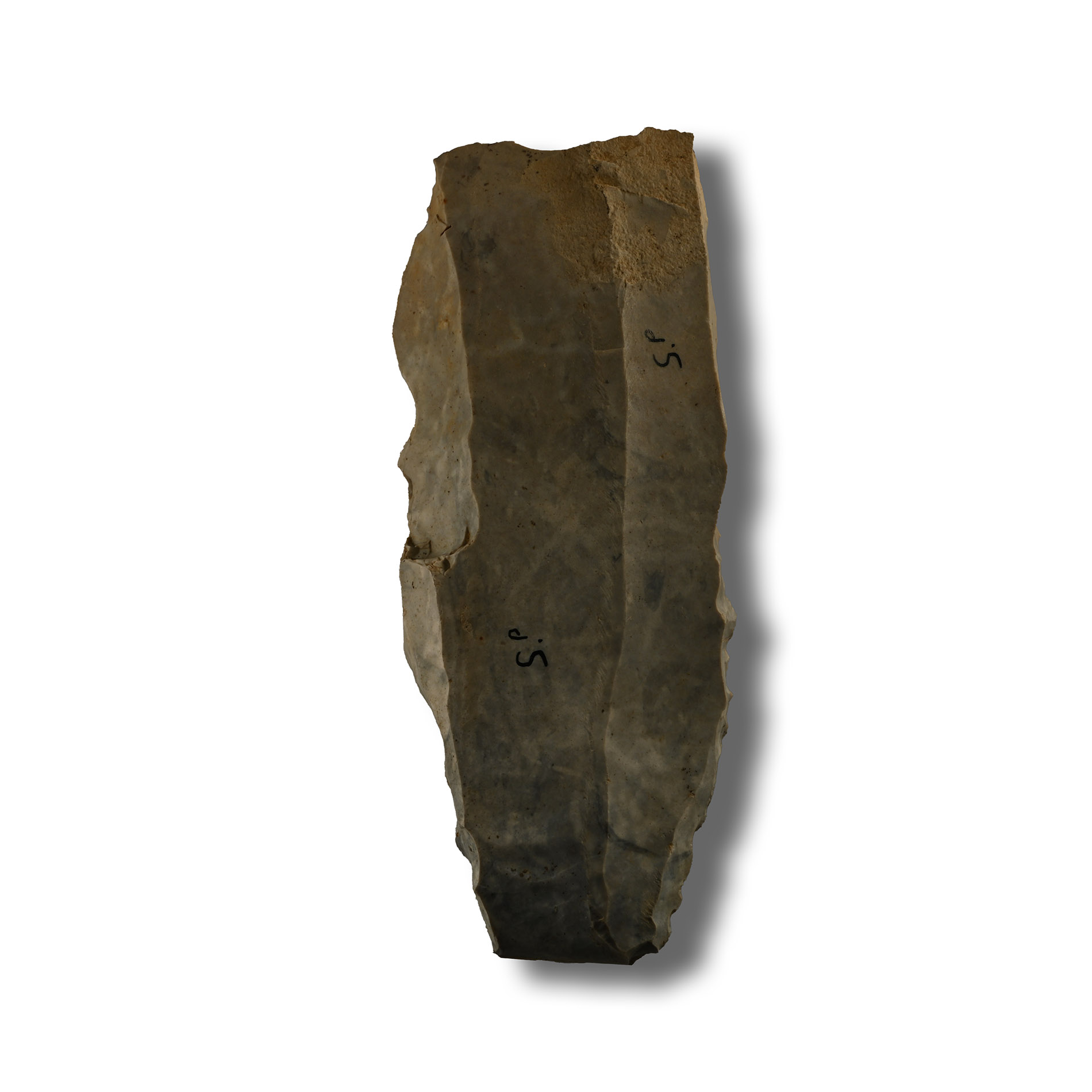 Large Stone Age Flint Core from Spiennes