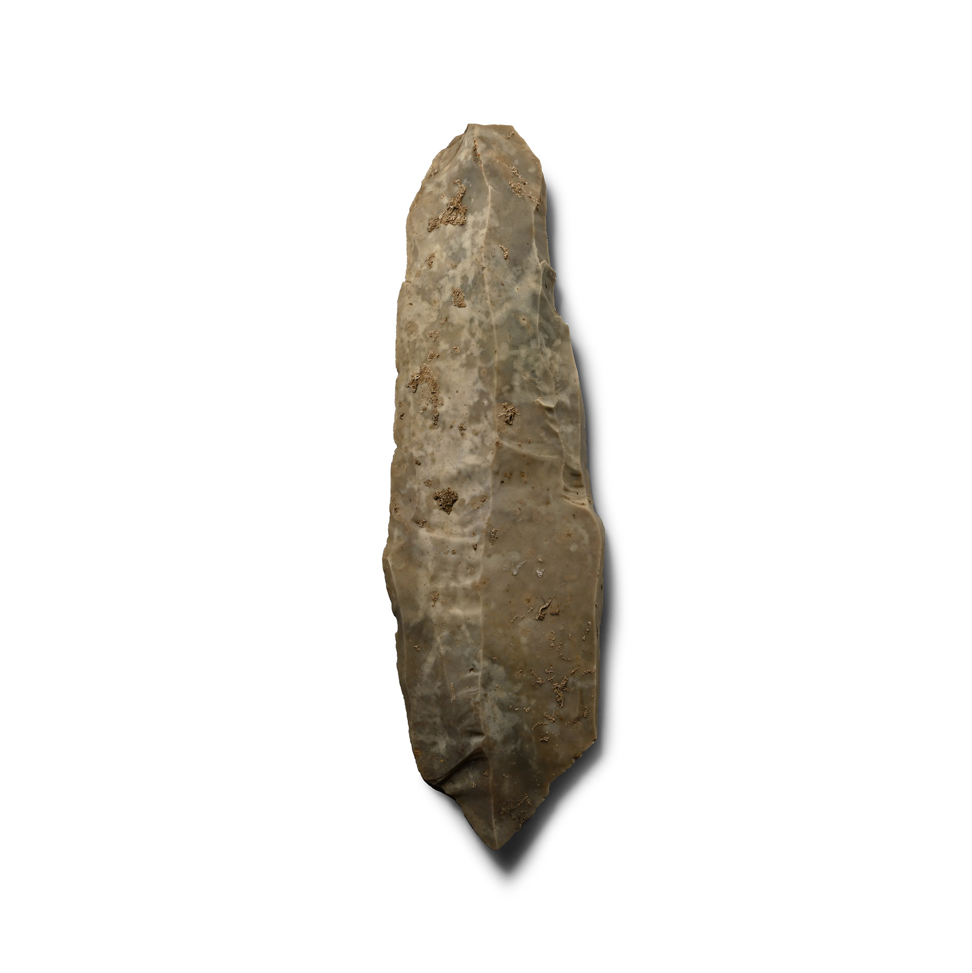 Stone Age Long Flint Blade from Spiennes